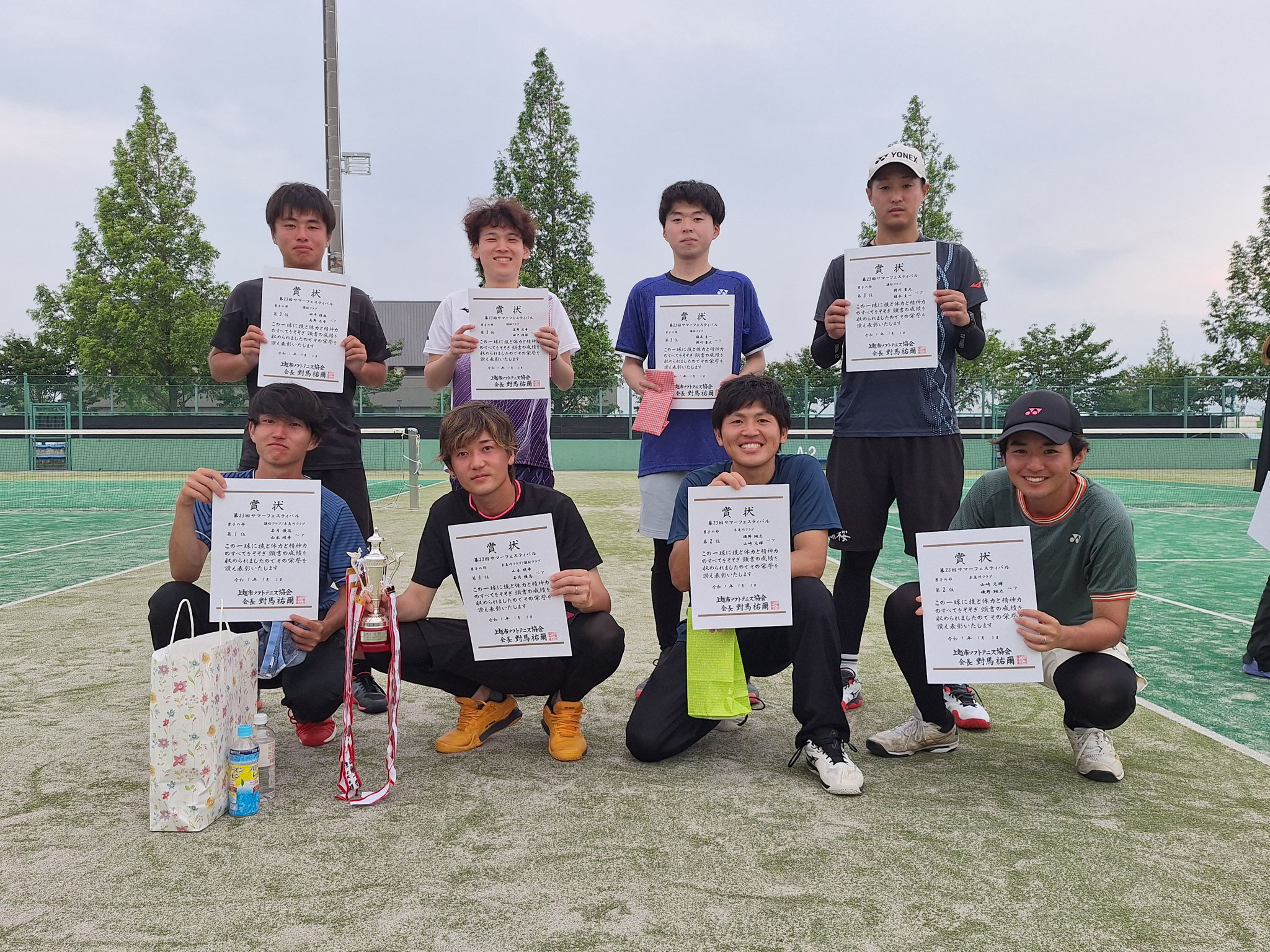 男子入賞者