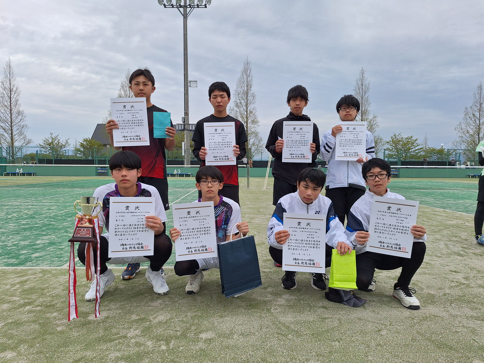 男子入賞者