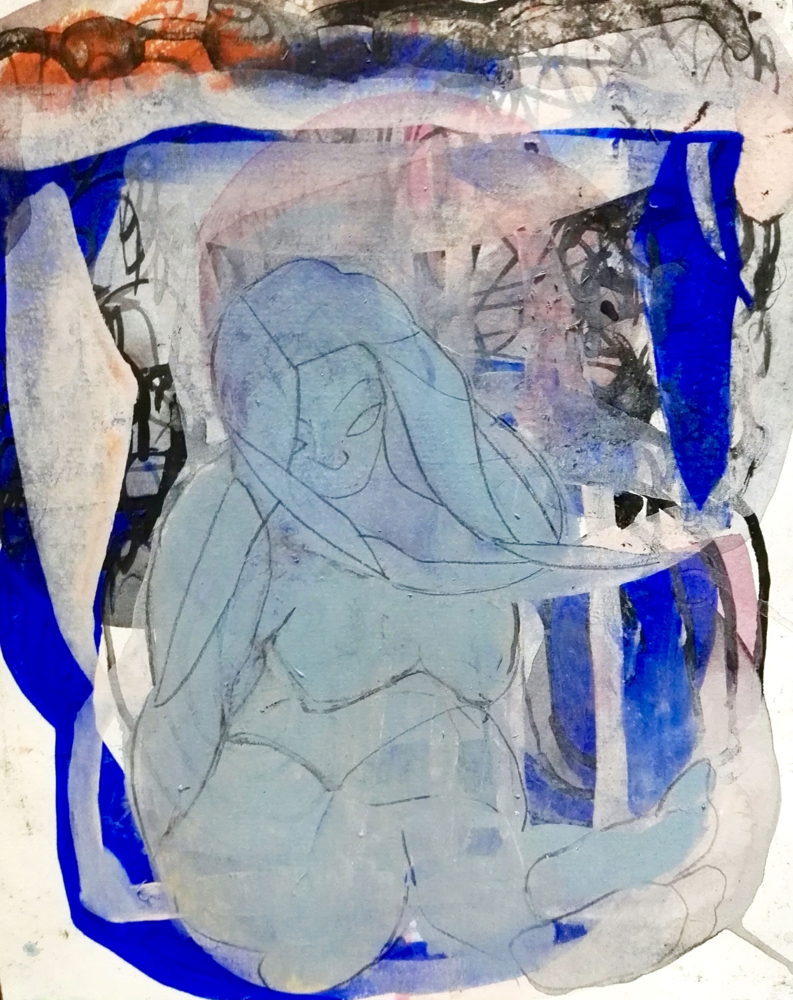 nymph (milky blue)