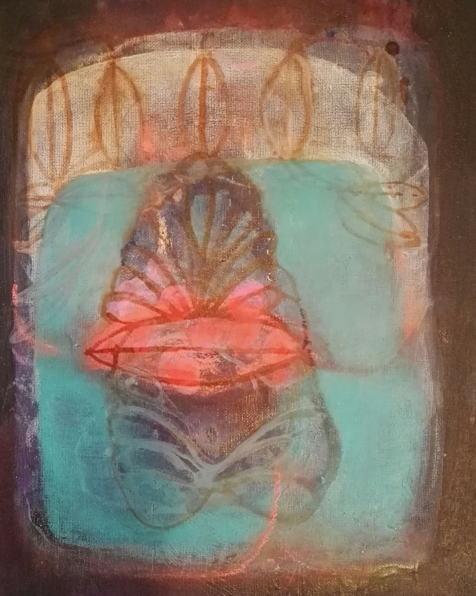 Perlenzimt im Venuswasser 20x30cm