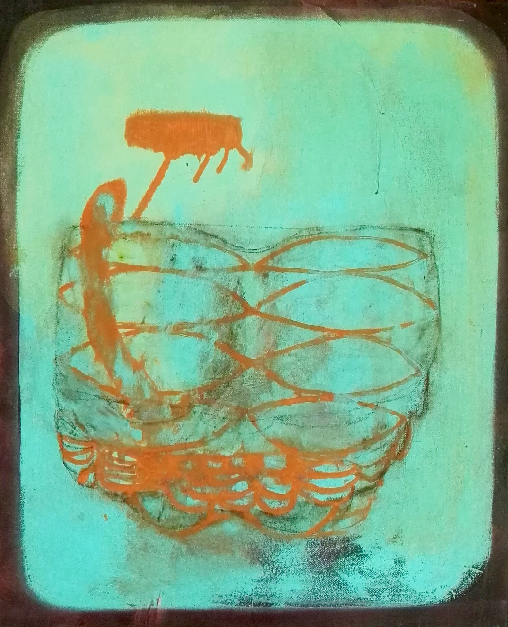 die Quersumme der Maschen 50x60cm