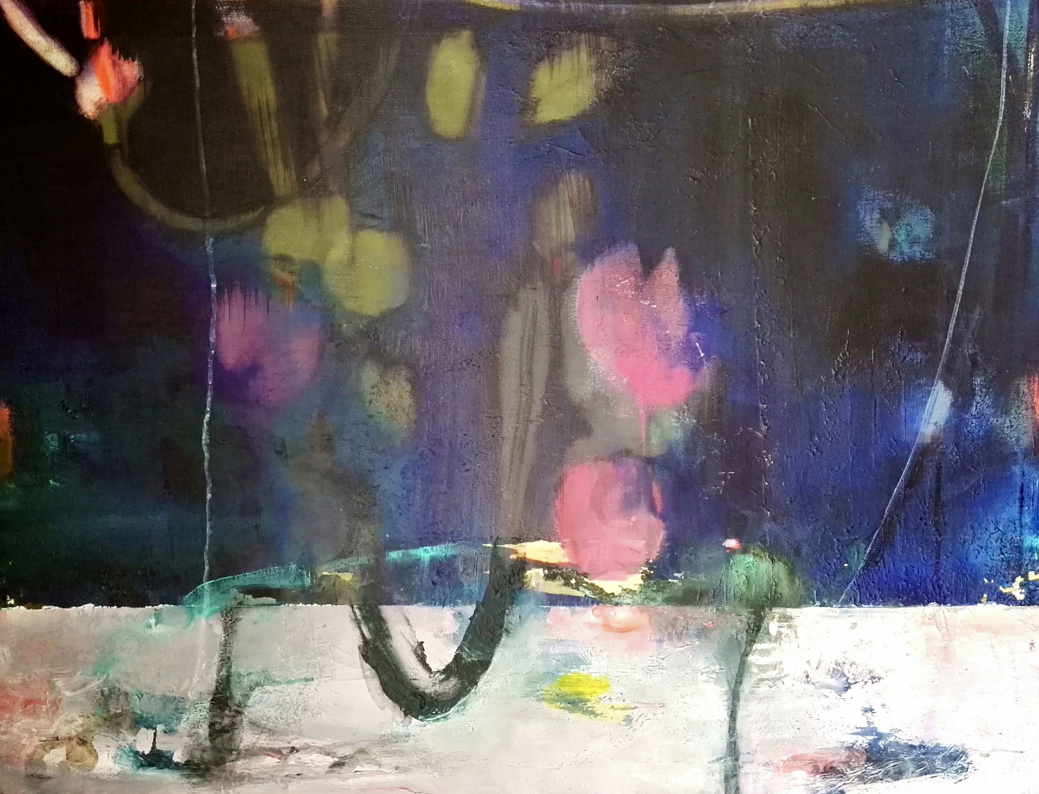 nocturnal flowers 60x70cm
