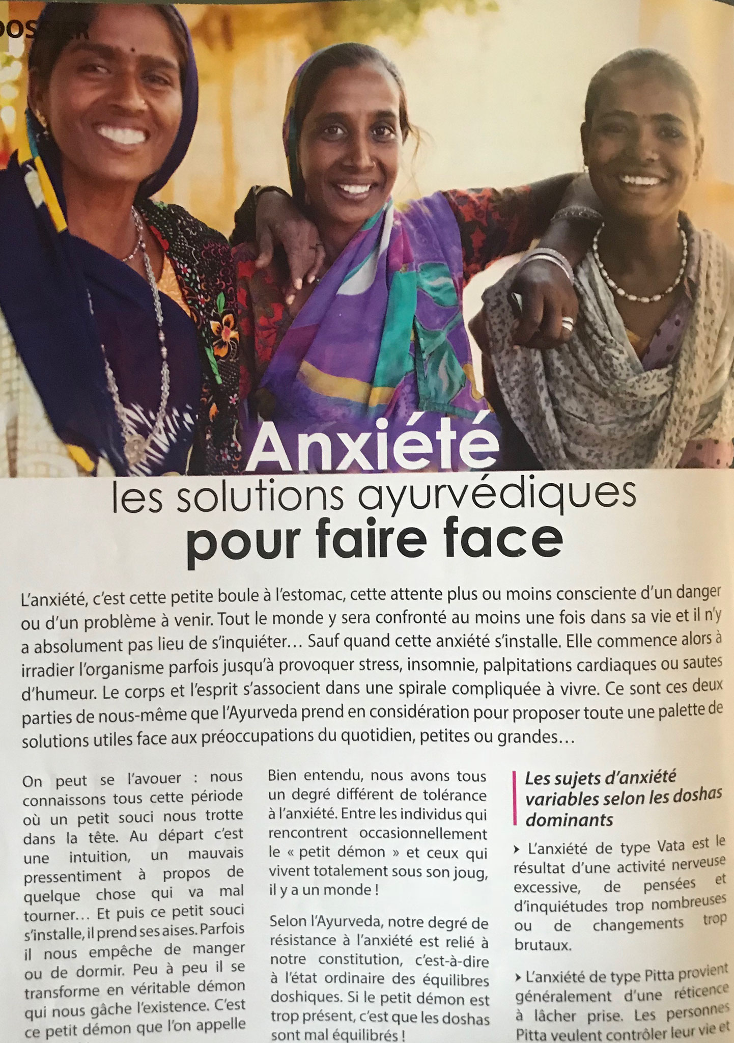 journal de l'ayurvéda 2