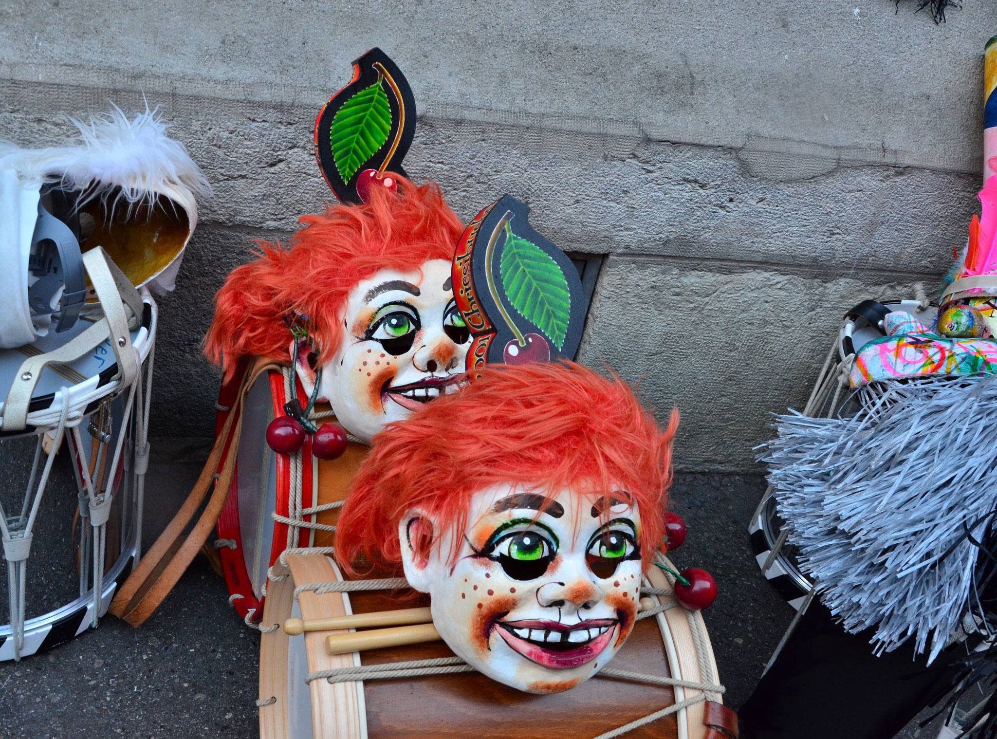 Masques du carnaval (Bâle 2019)