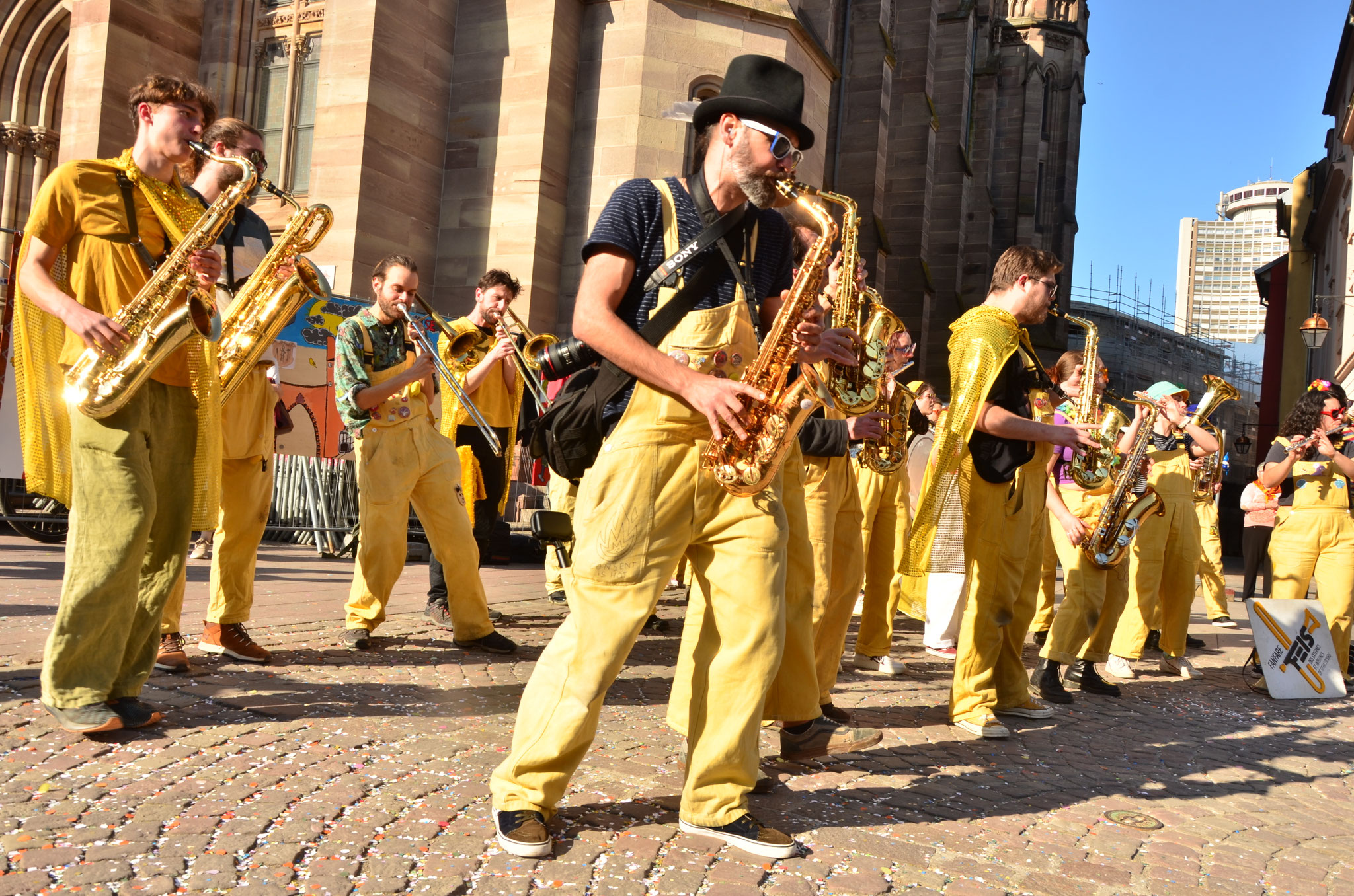 Fanfare strasbourgeoise au Carnaval de Mulhouse