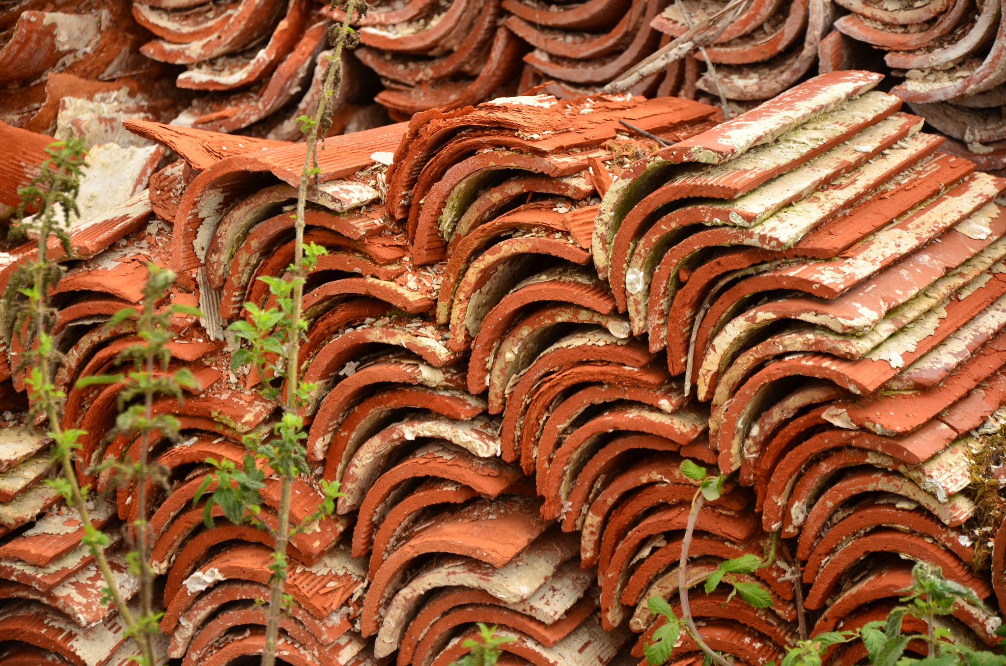 Empilement de tuiles