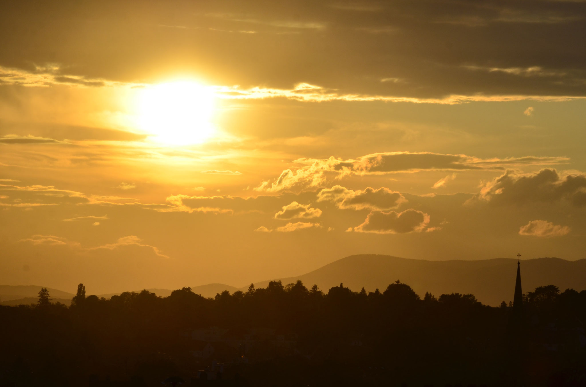 Crépuscule d'automne