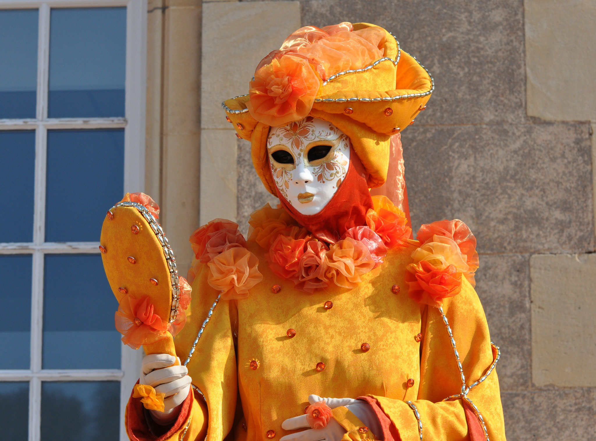 Carnaval vénitien à l'orange