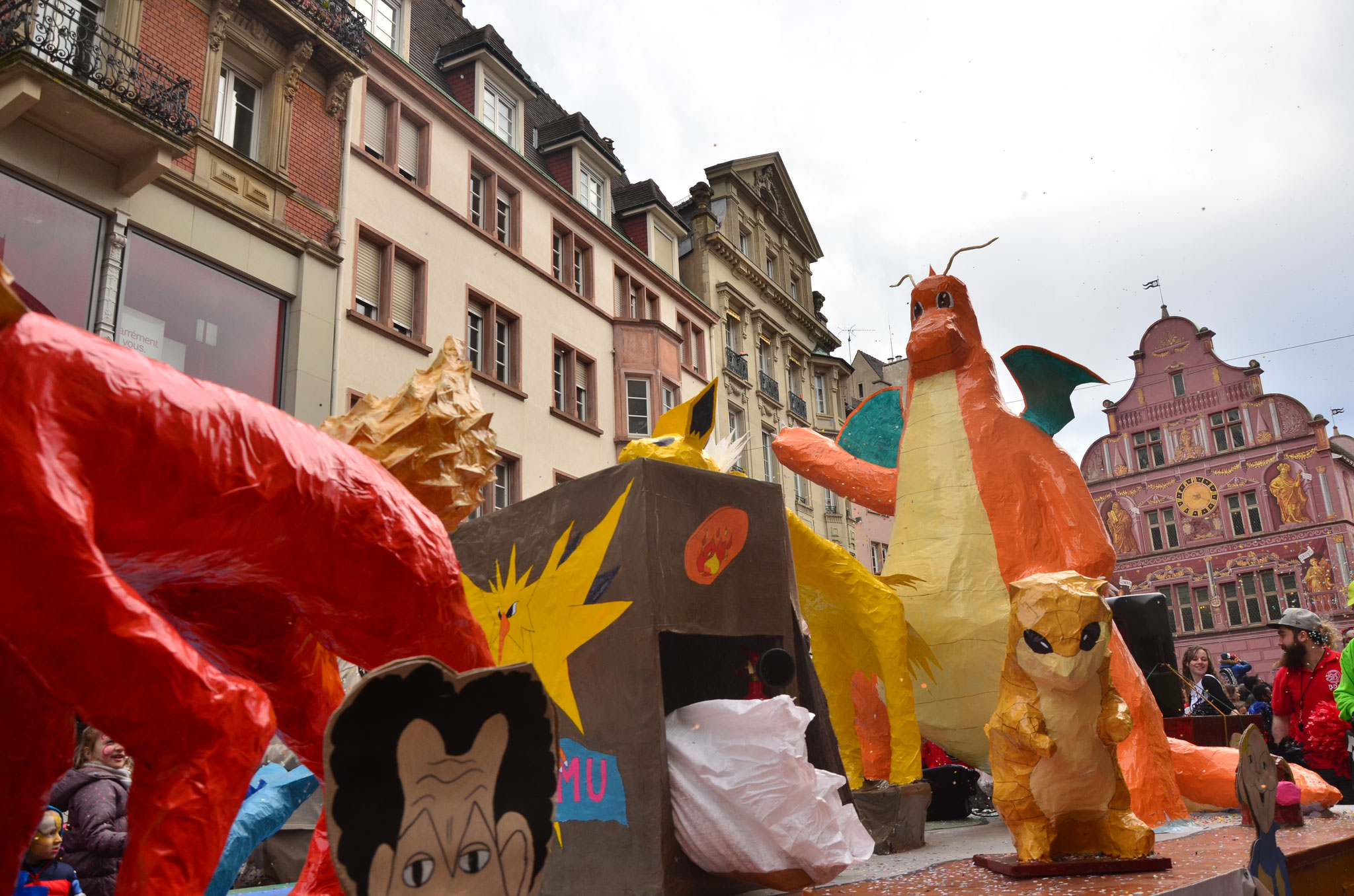Char de l'Ecole de Chimie de Mulhouse : Pokemons Parade