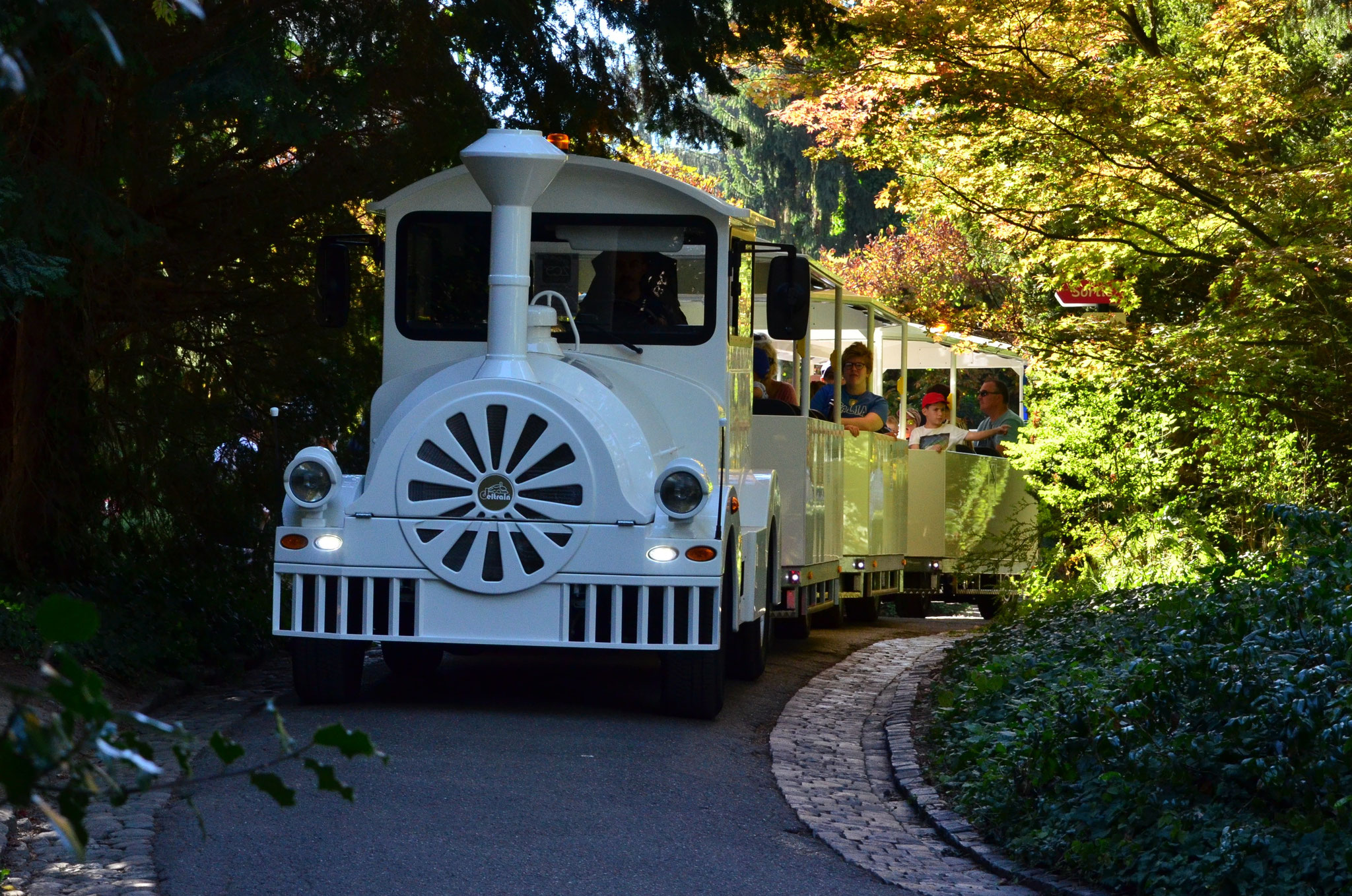 Petit train du zoo de Mulhouse