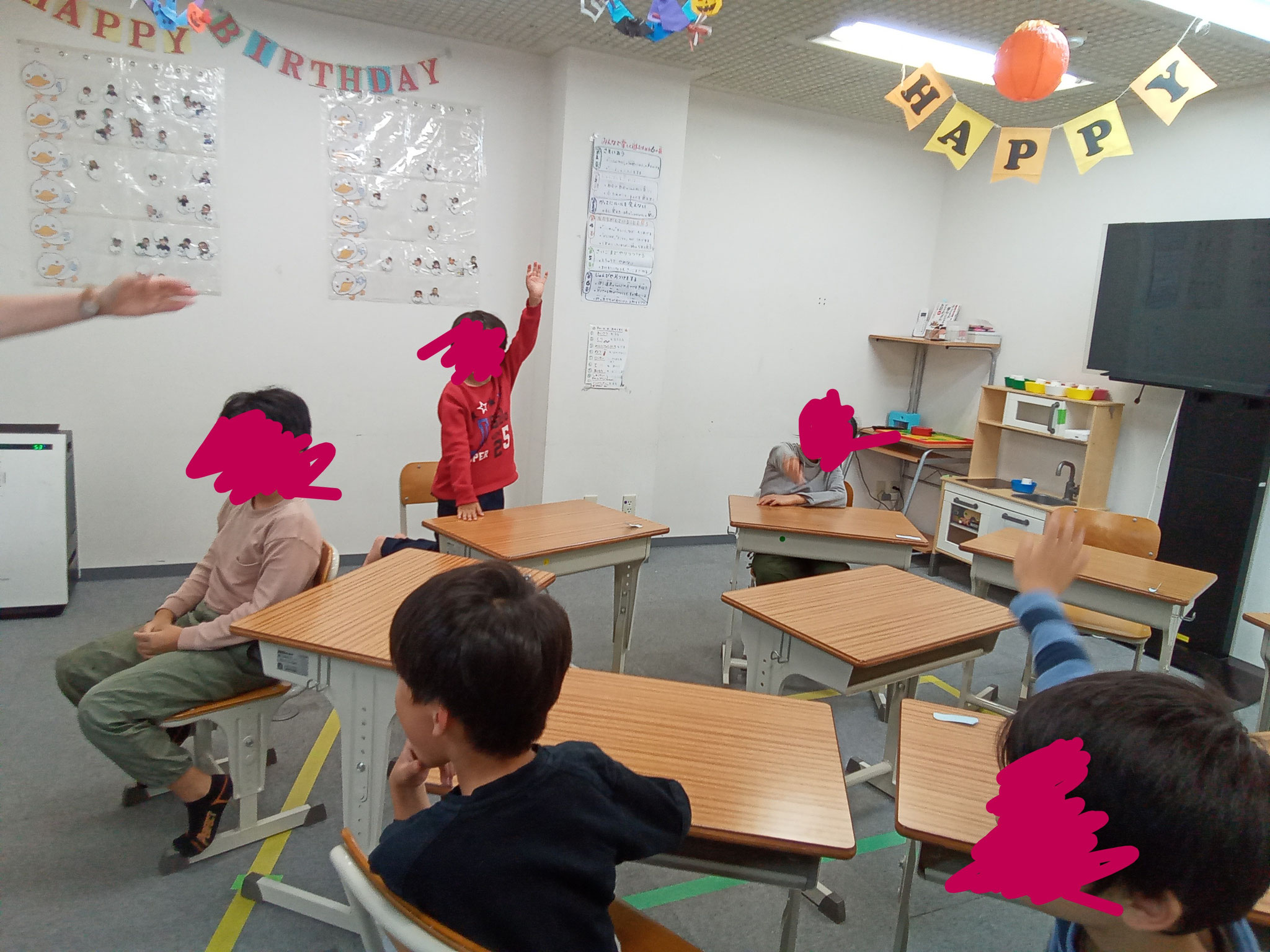 「手を挙げるその姿に、成長の光が見える」