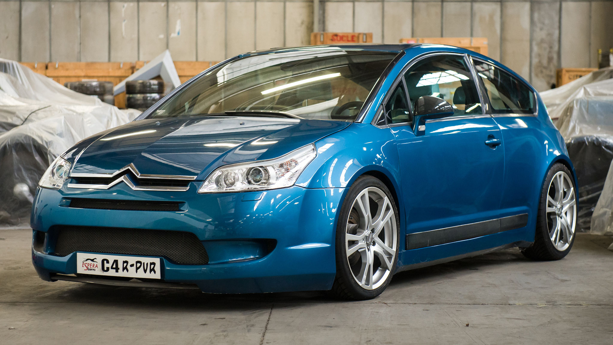 Citroen c4 дрифт