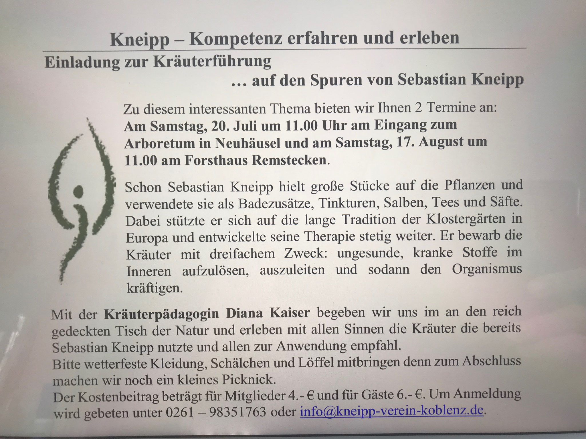 Kneipp Verein Koblenz