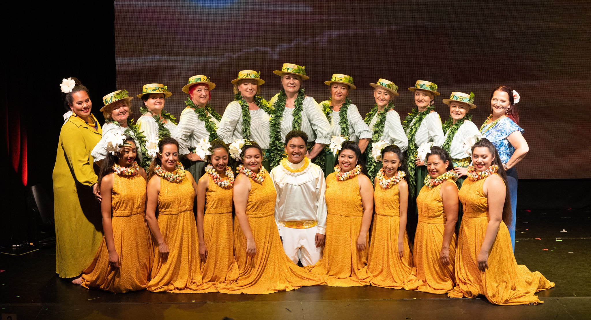Show mit Hālau Hula O Hokulani, "Das Vindobona" 2023 © Simon Kupferschmied