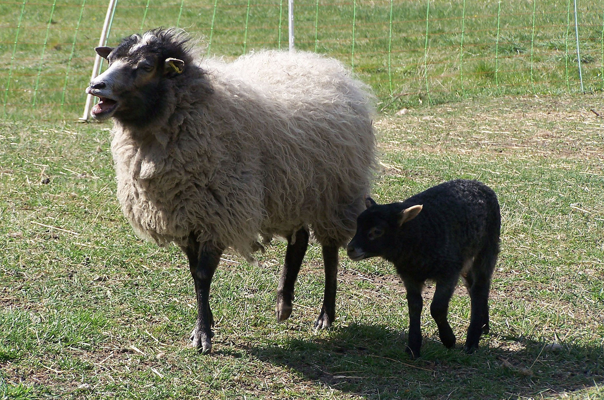 Anouk mit Mutter Nene