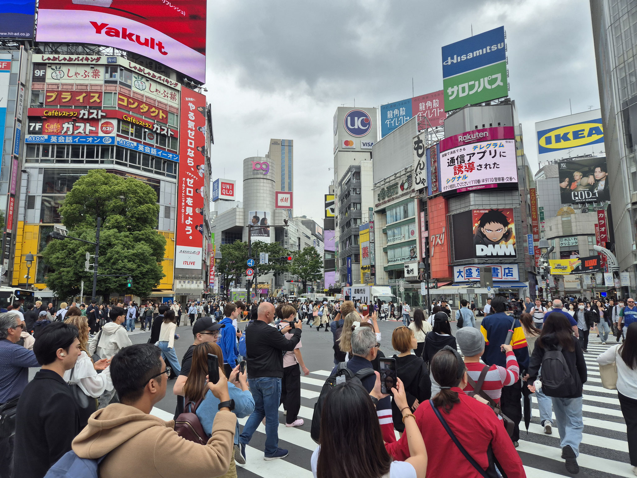 📍Shibuya-Kreuzung