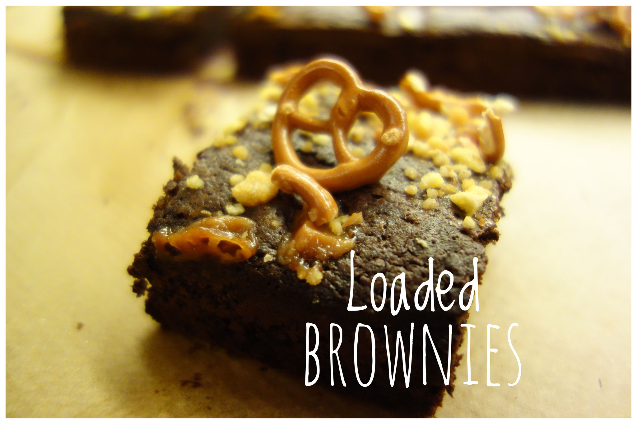 Loaded Brownies - schokoladig, süß-salzig