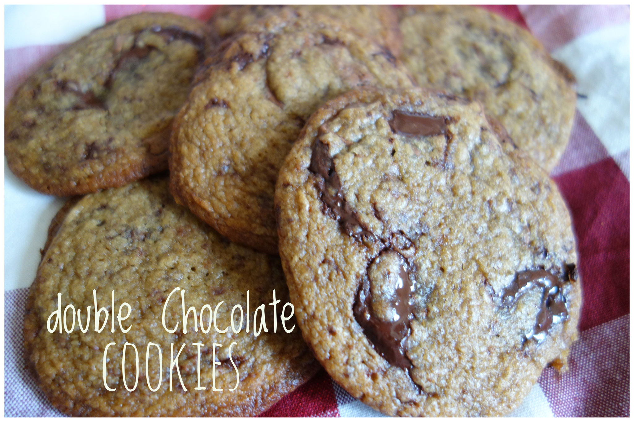 double Chocolate (soft & chrunchy) Cookies