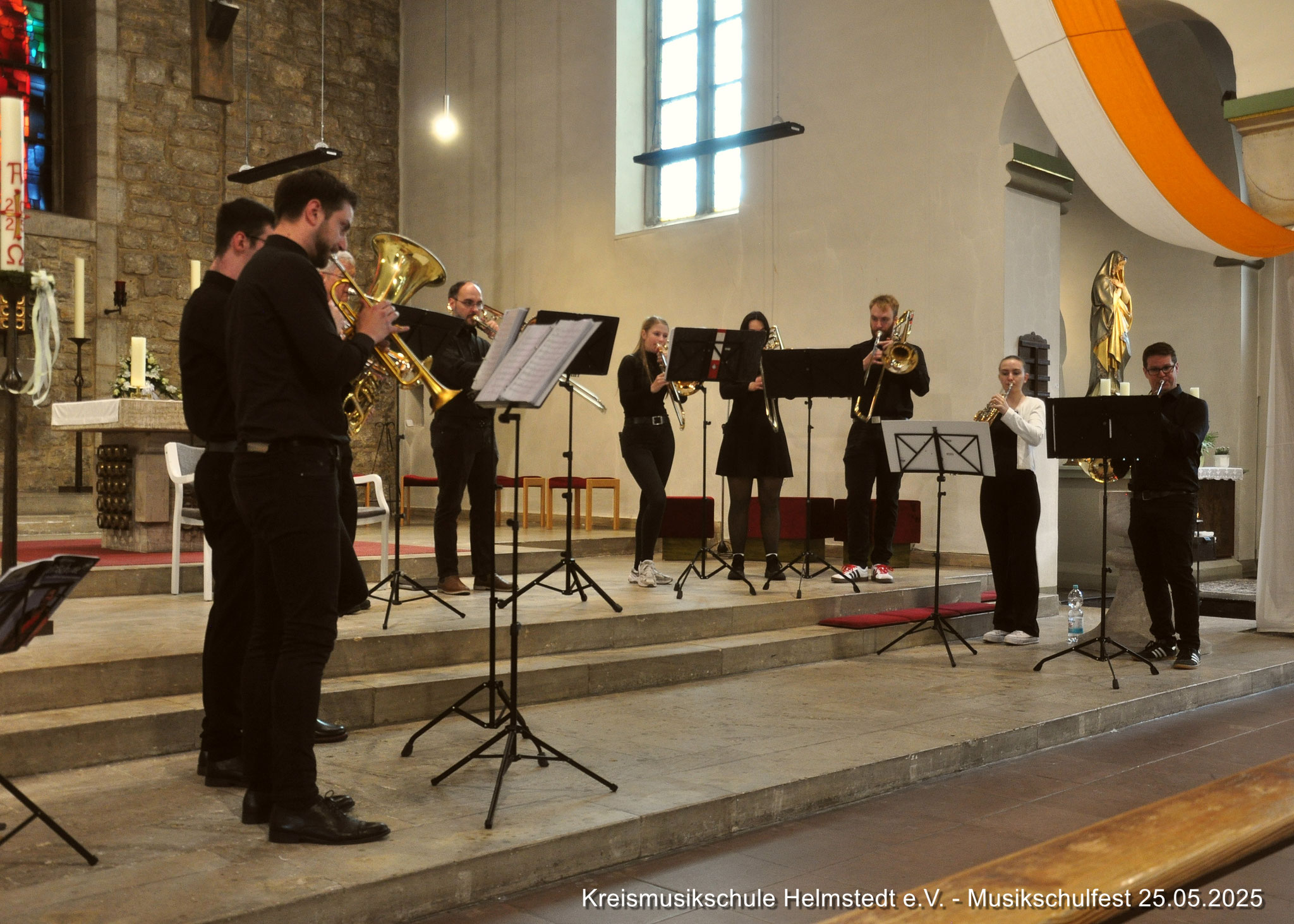 Es spielt das Blechbläserensemble BrassoContinuo