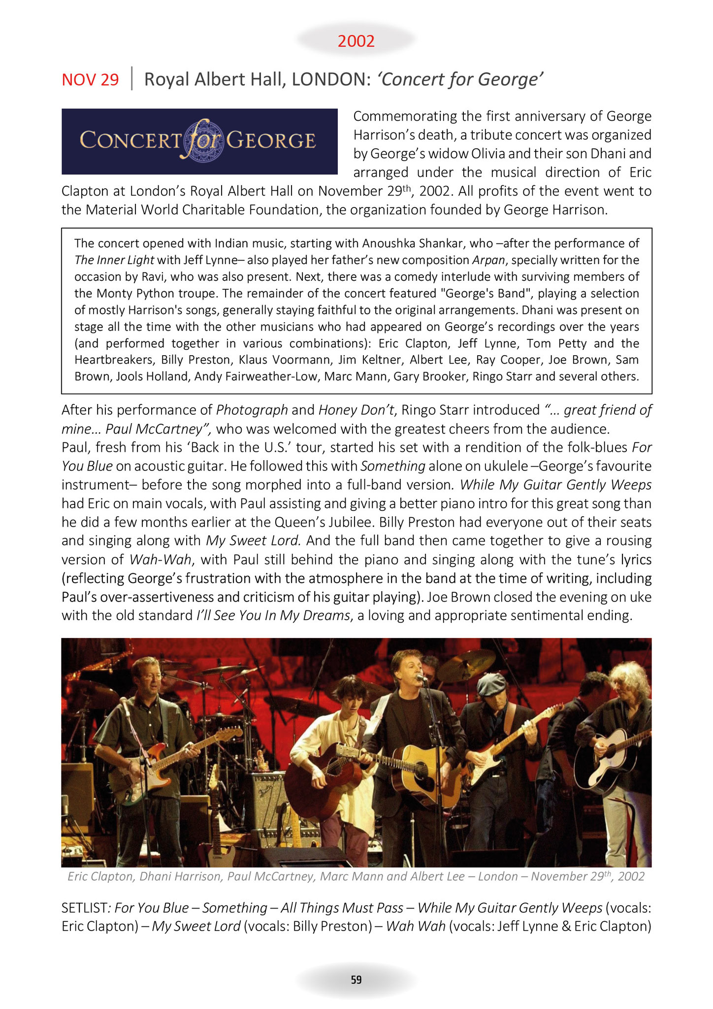 2023 512 Special Gigs 1973 2023 The best magazine about Paul