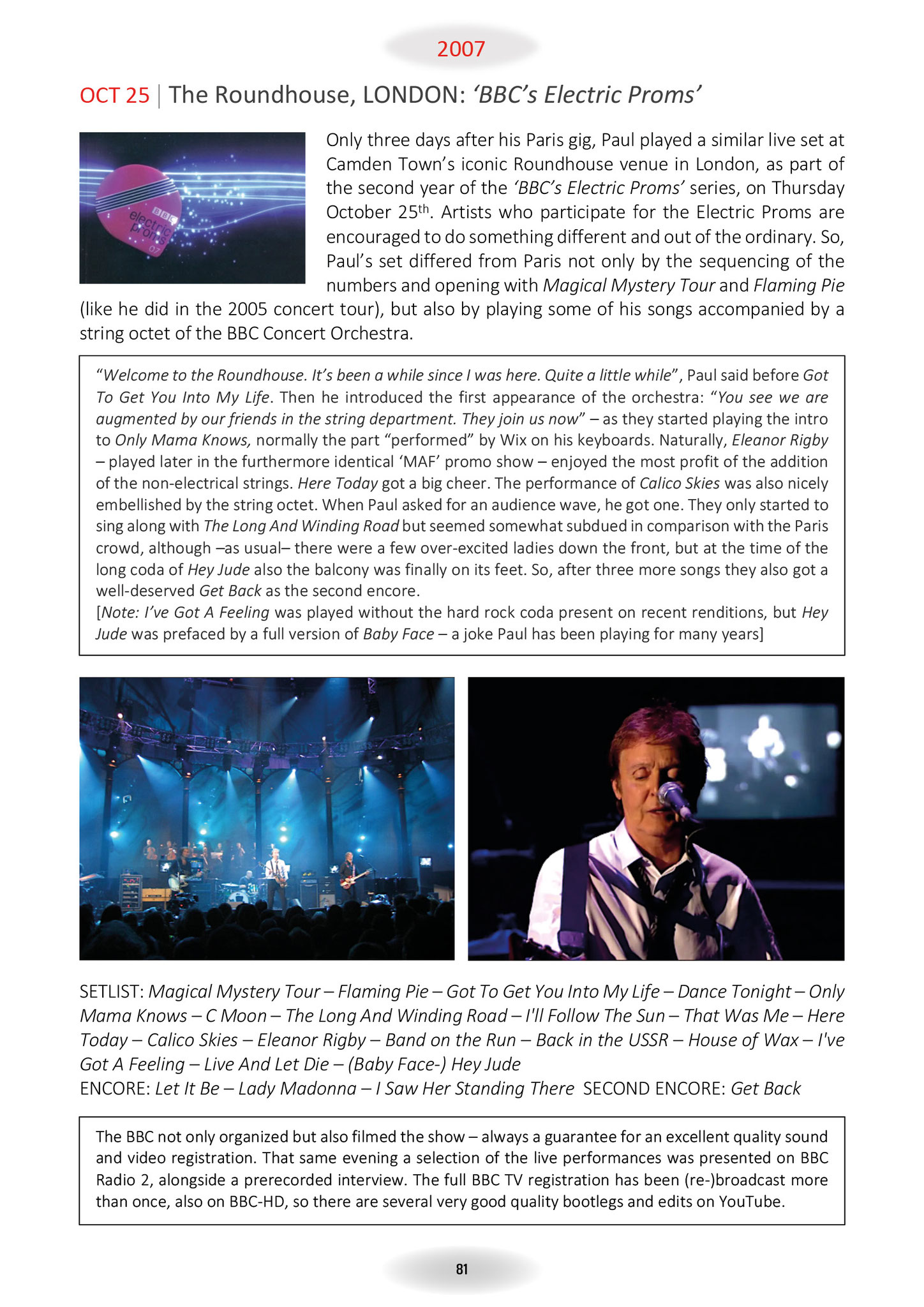 2023 512 Special Gigs 1973 2023 The best magazine about Paul