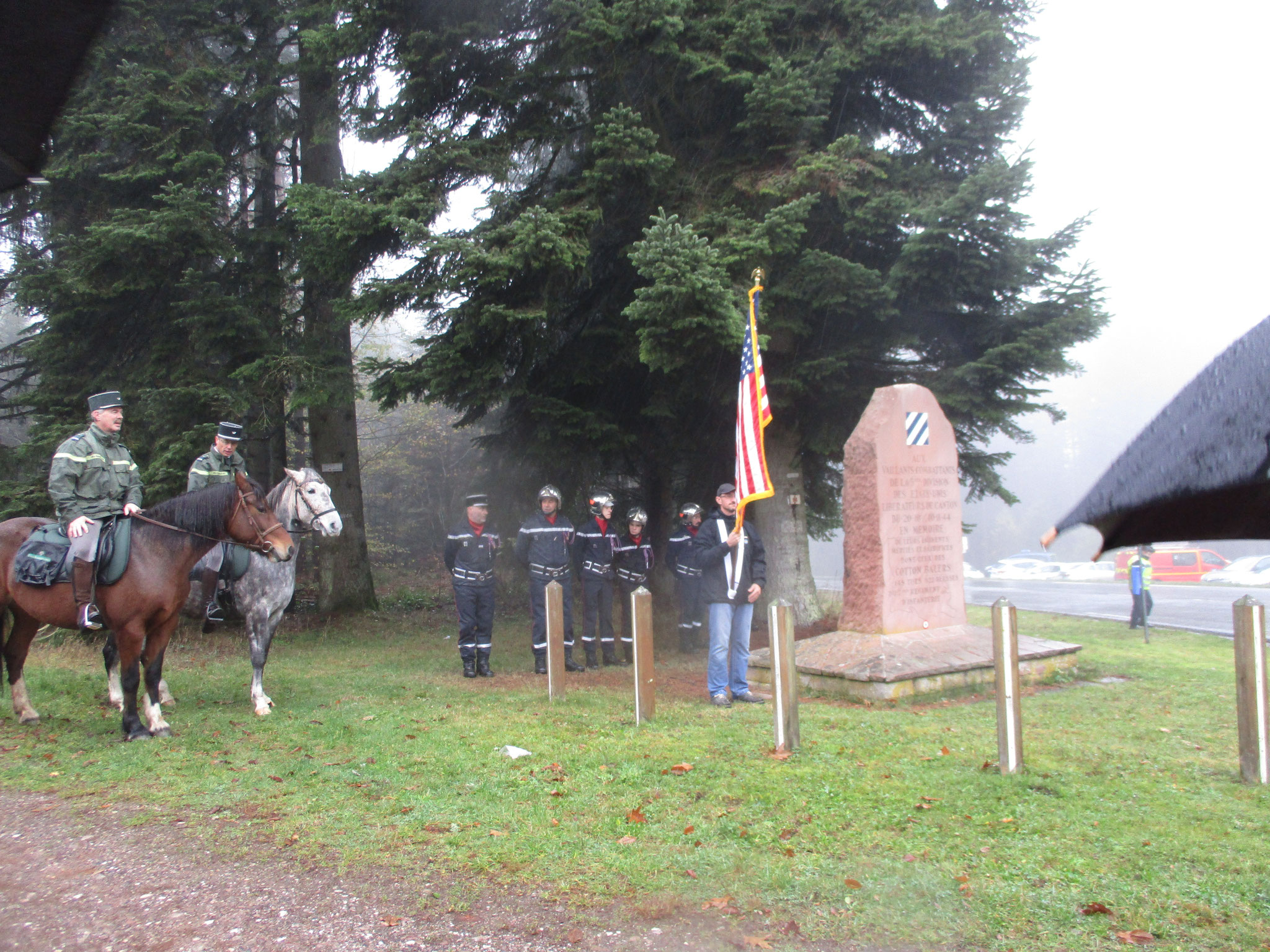 29 Octobre 2017 Cérémonie Col du Haut Jacques Site de usmgef