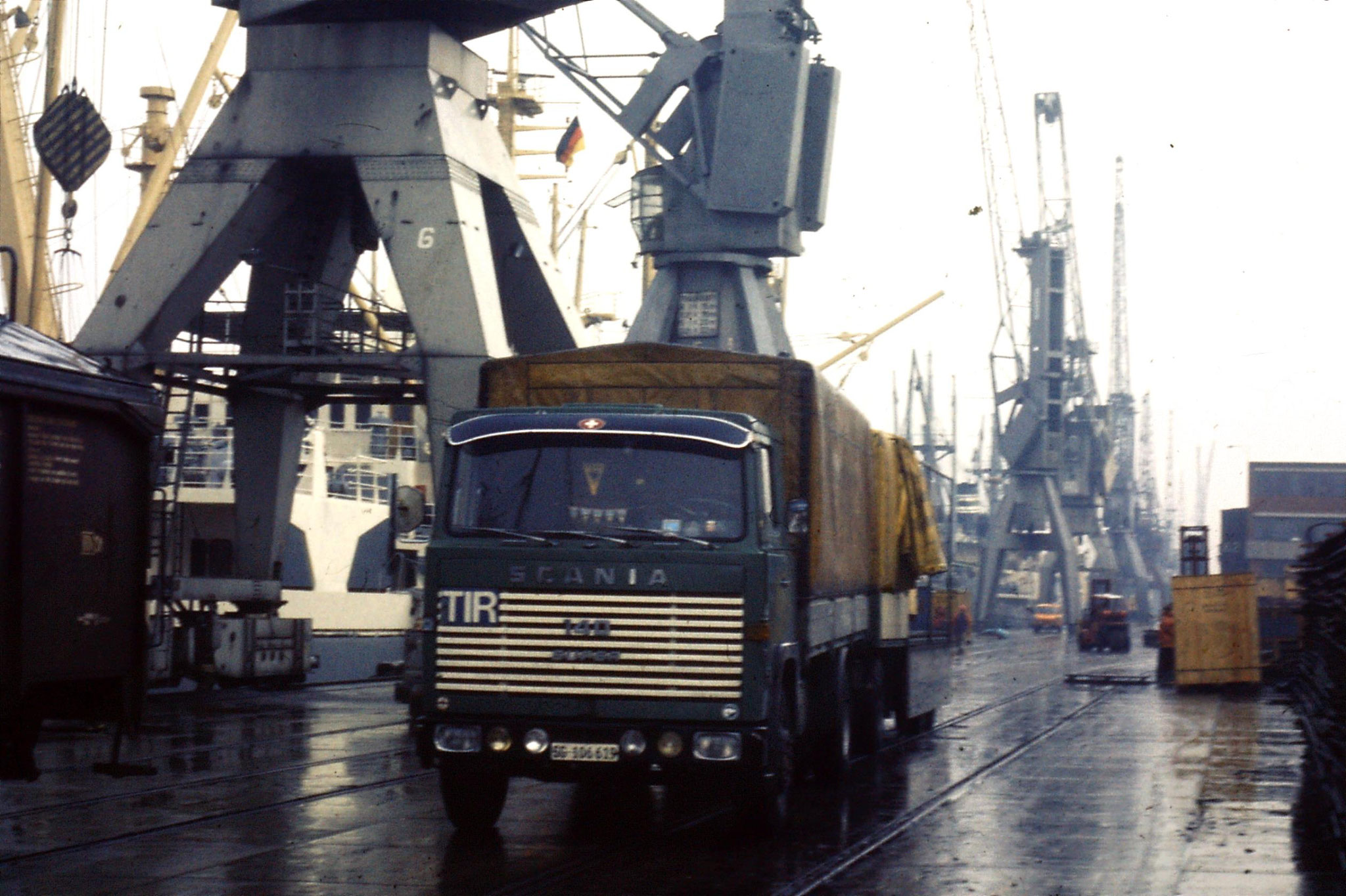 Hafen Hamburg in der 70ern
