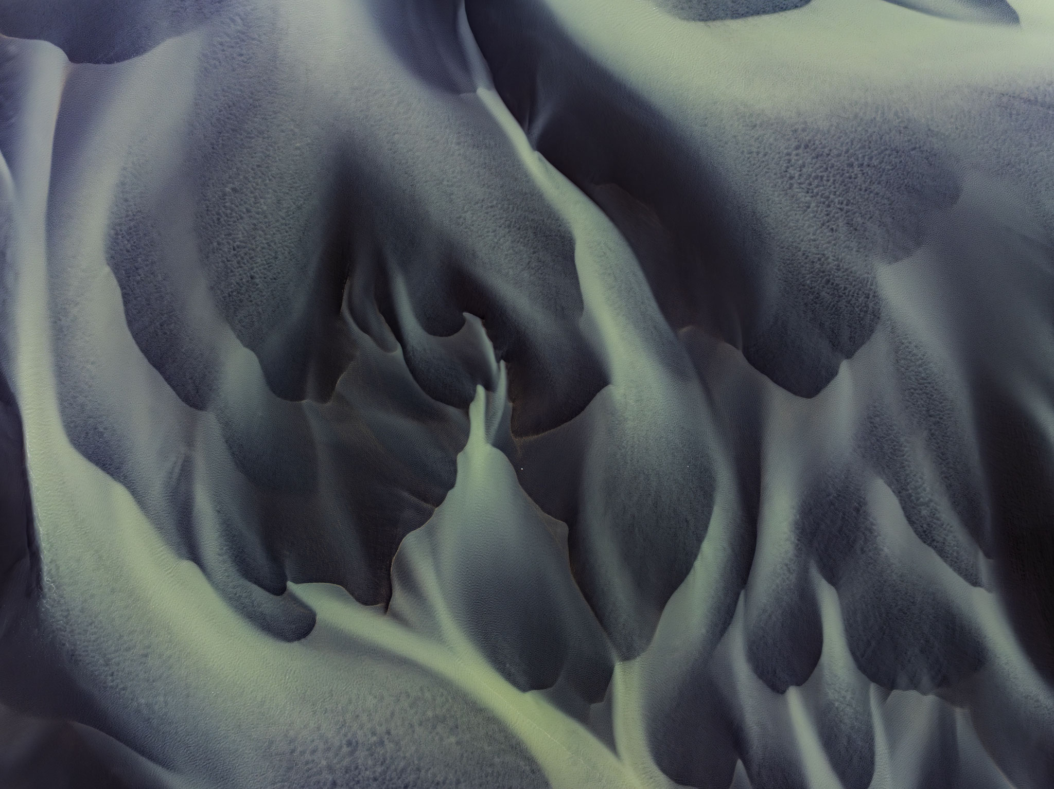 Islands gigantische Flüsse aus der Luft