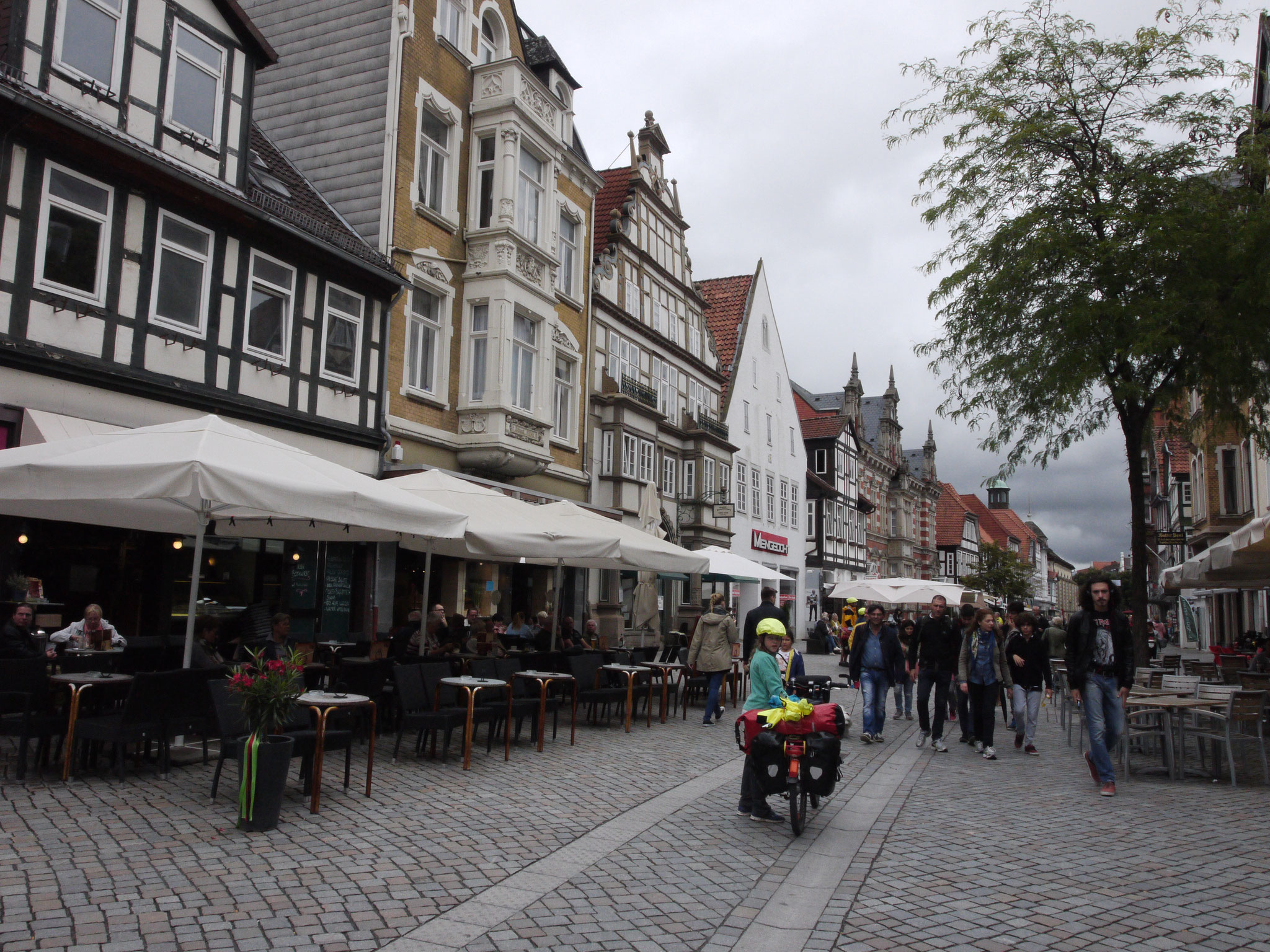 In der Hamelner Innenstadt