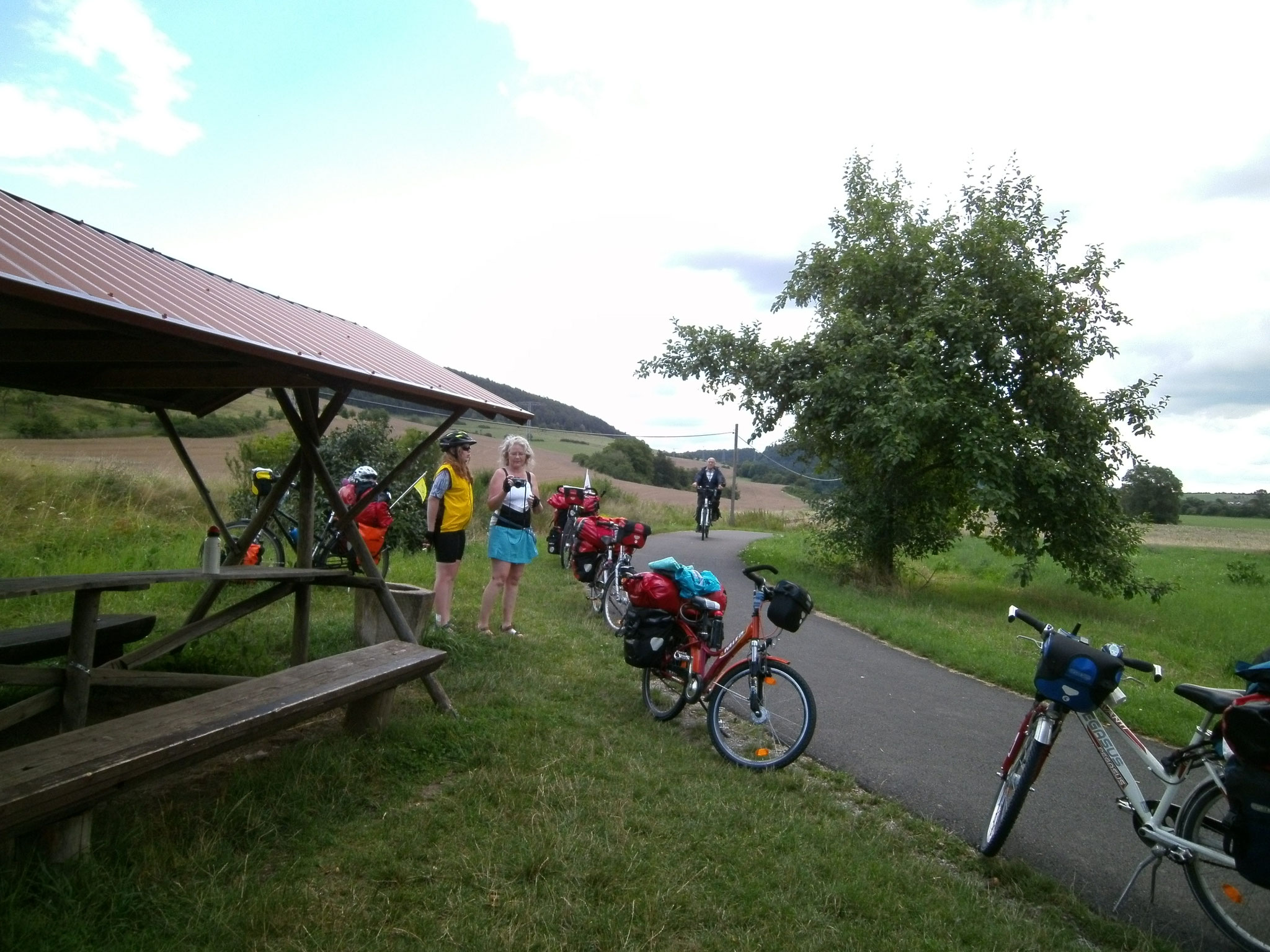 Auf dem Werraradweg