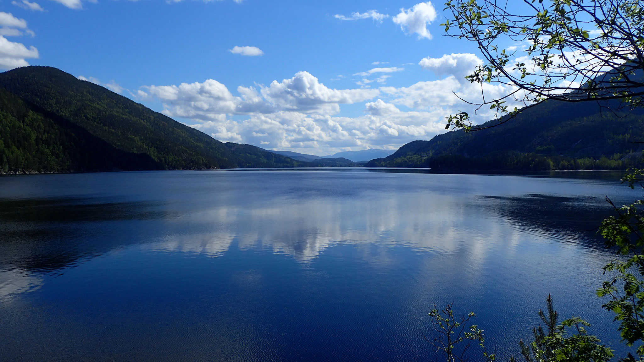 Aussicht über den Tinnsjøen 