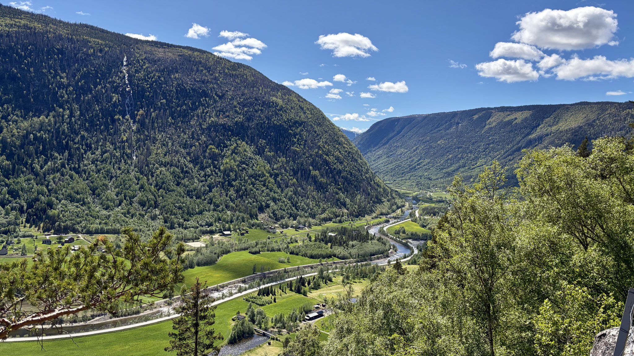 Vestfjorddalen Richtung Dal - Rjukan
