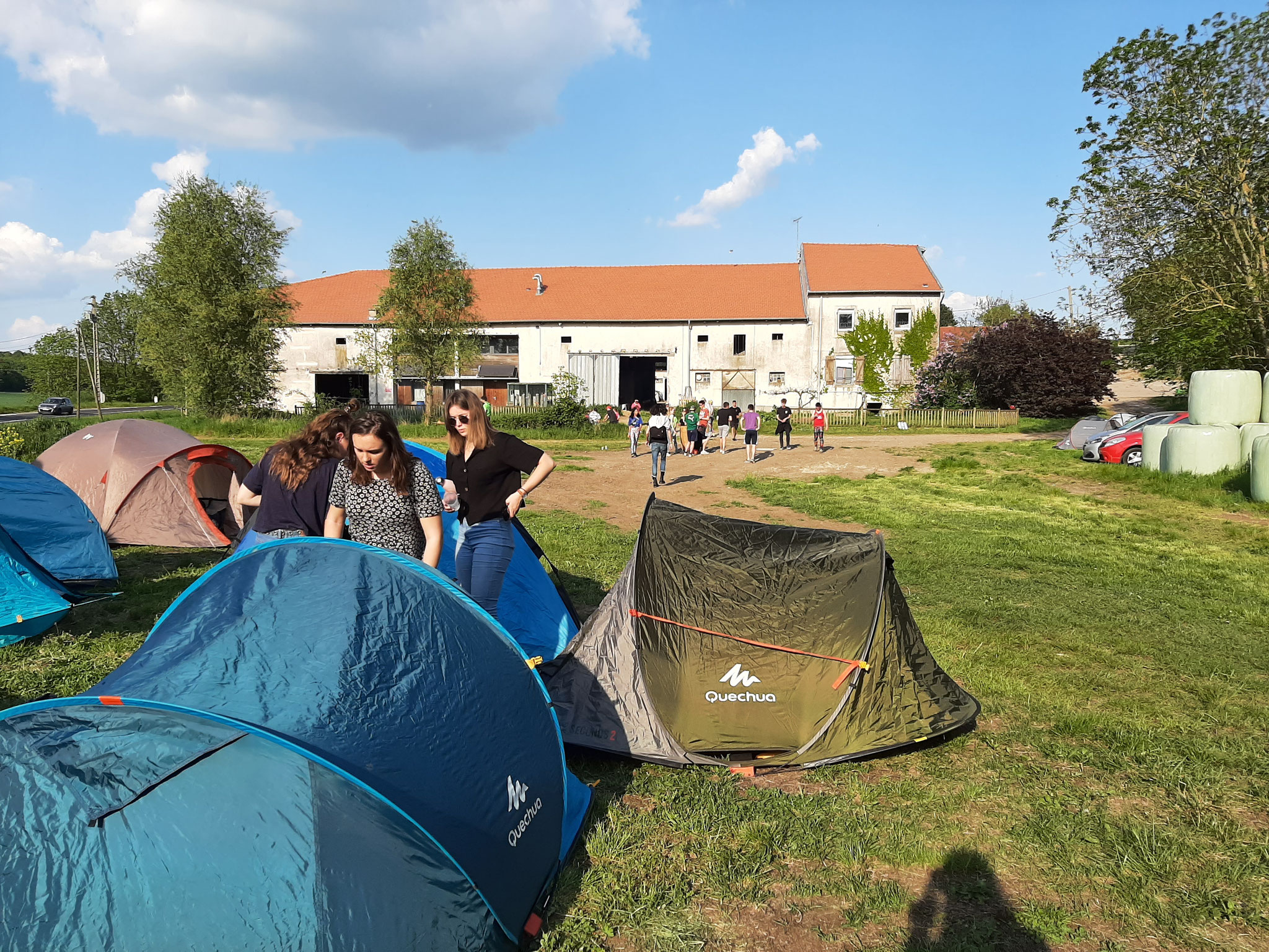 Camping site of the Méchoui-Party