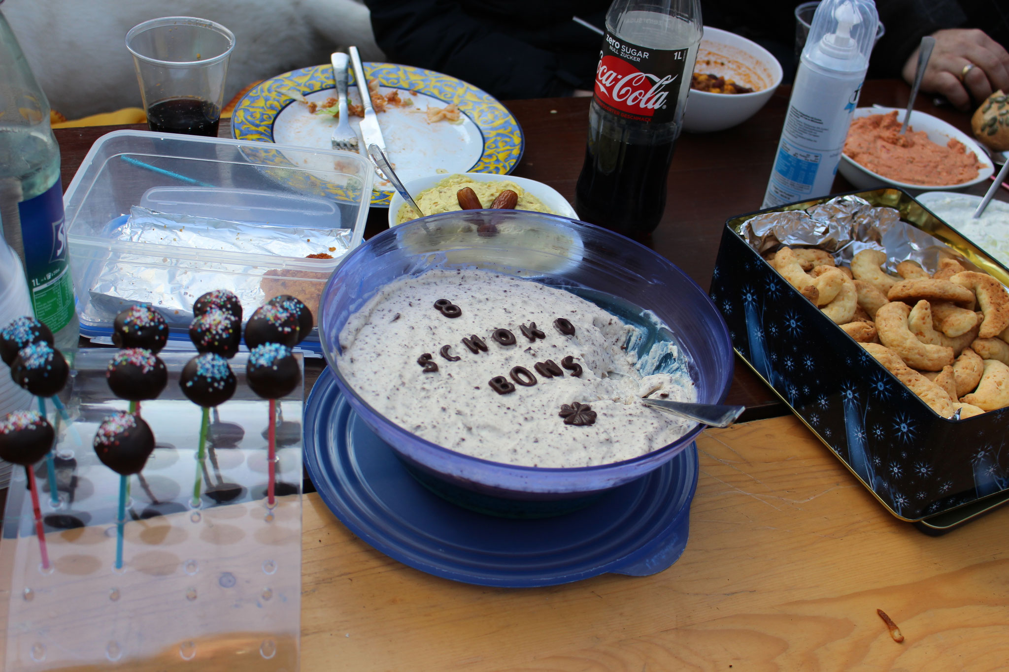 lecker und schön dekoriert