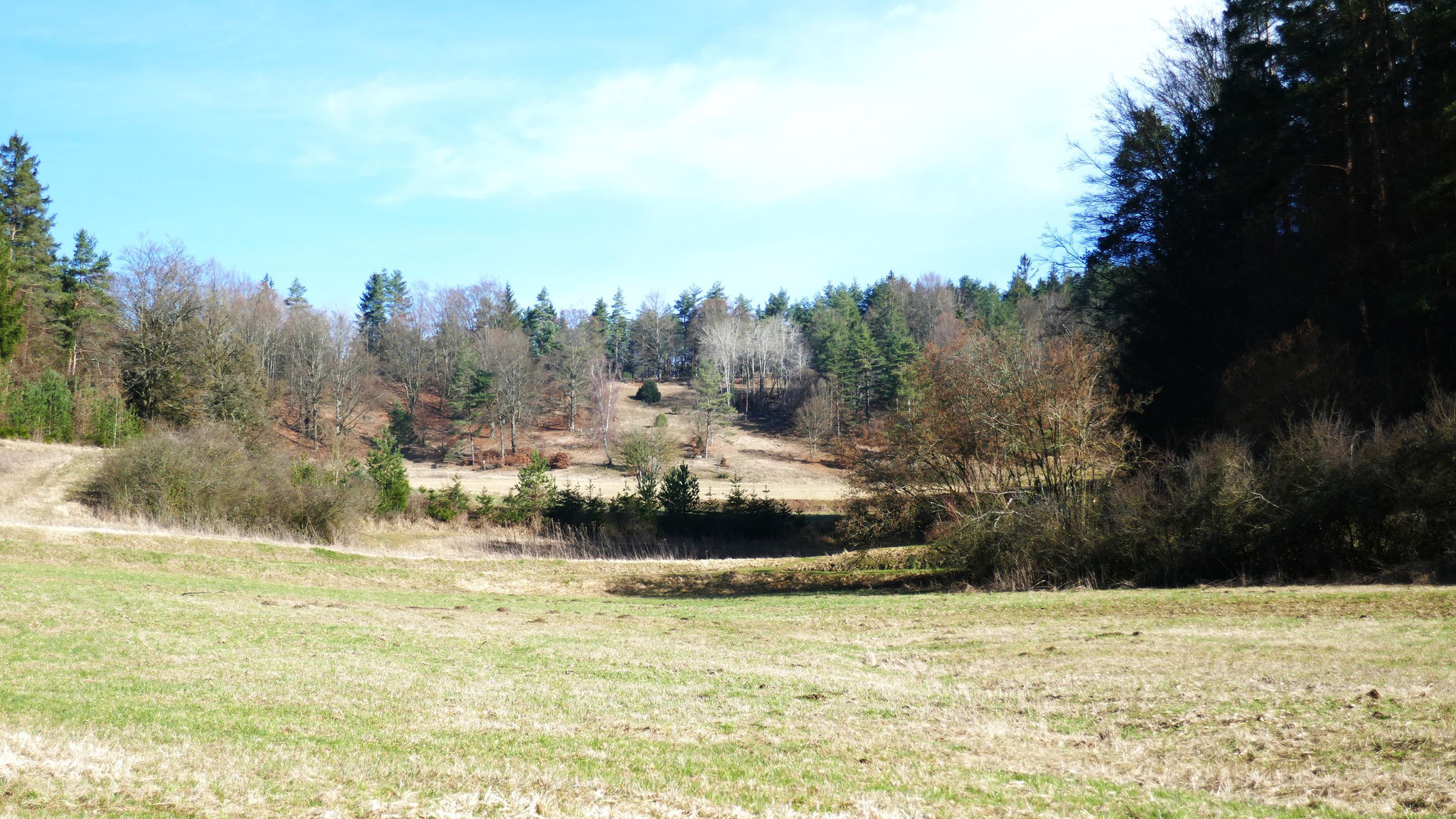 herrliche Ausblicke in die weitläufige Landschaft