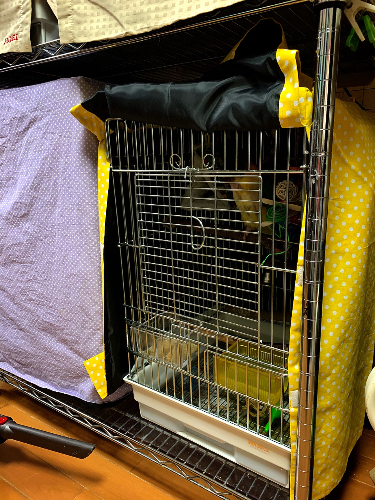 遮光 ケージ カバー(インコ 手作り ケージ カバー)評判・口コミ14
