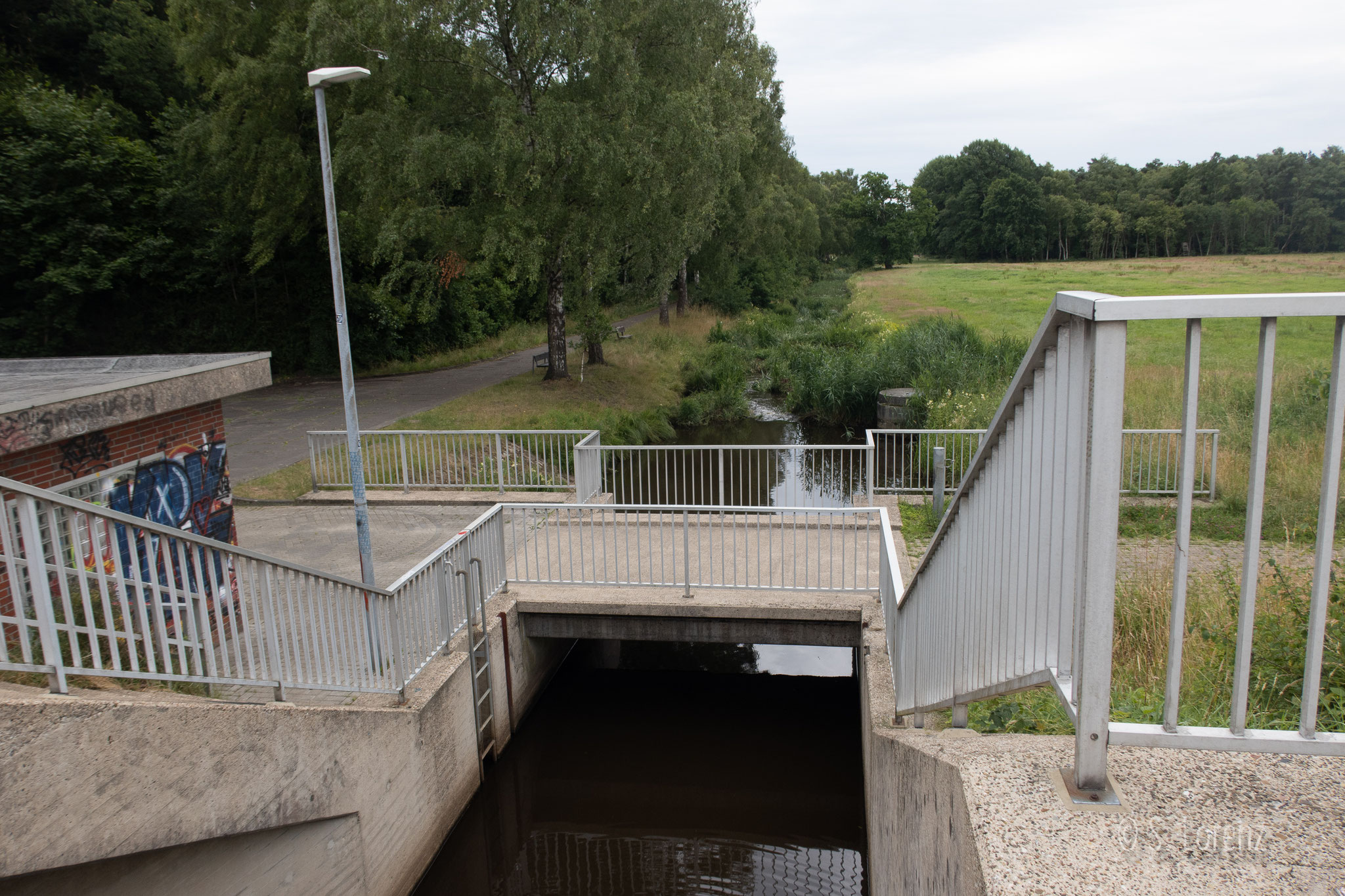 Fischaufstiegsanlage als Querriegel-Beckenpass