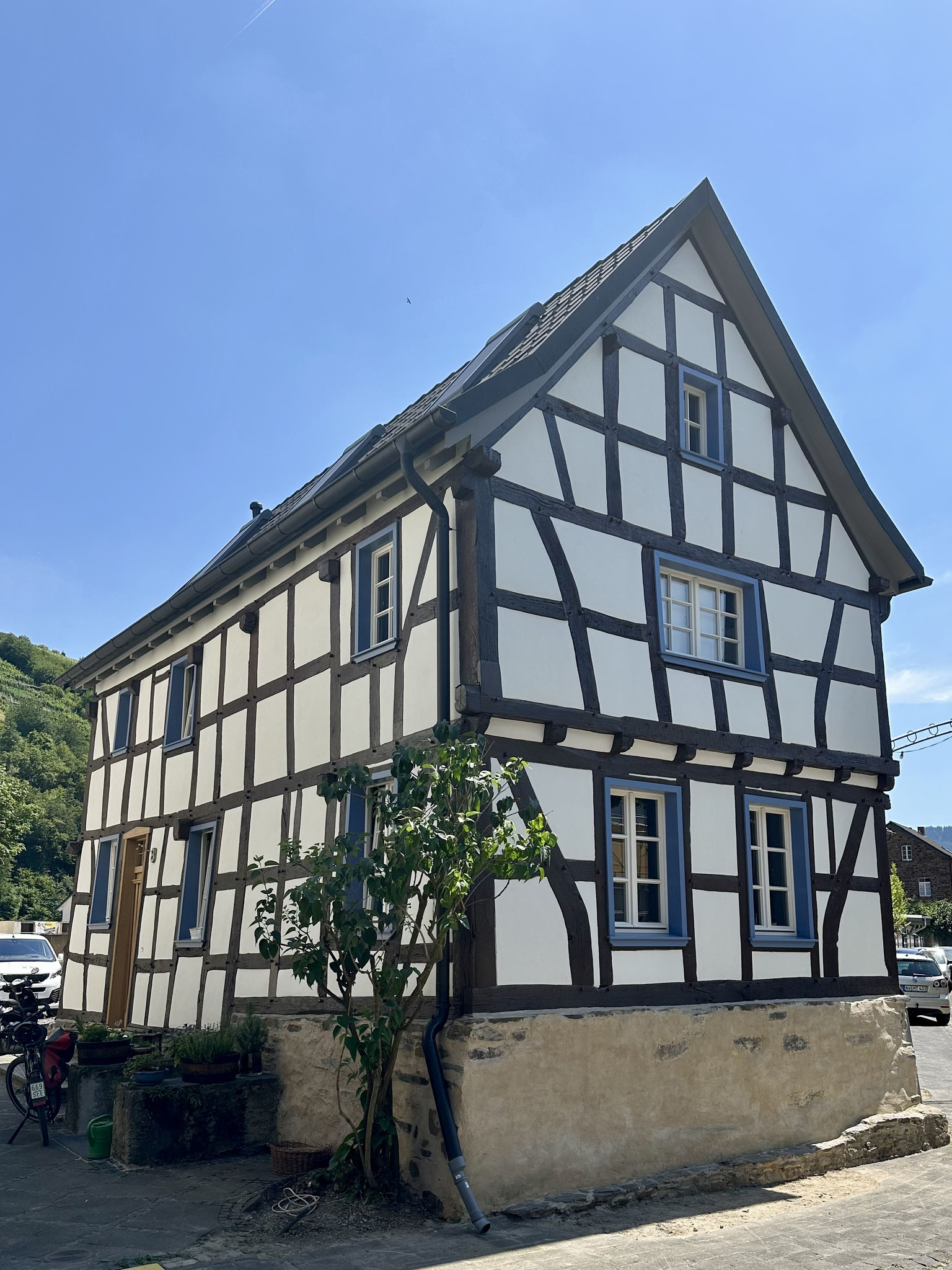 Fachwerkhaus in Dernau nach Fertigstellung