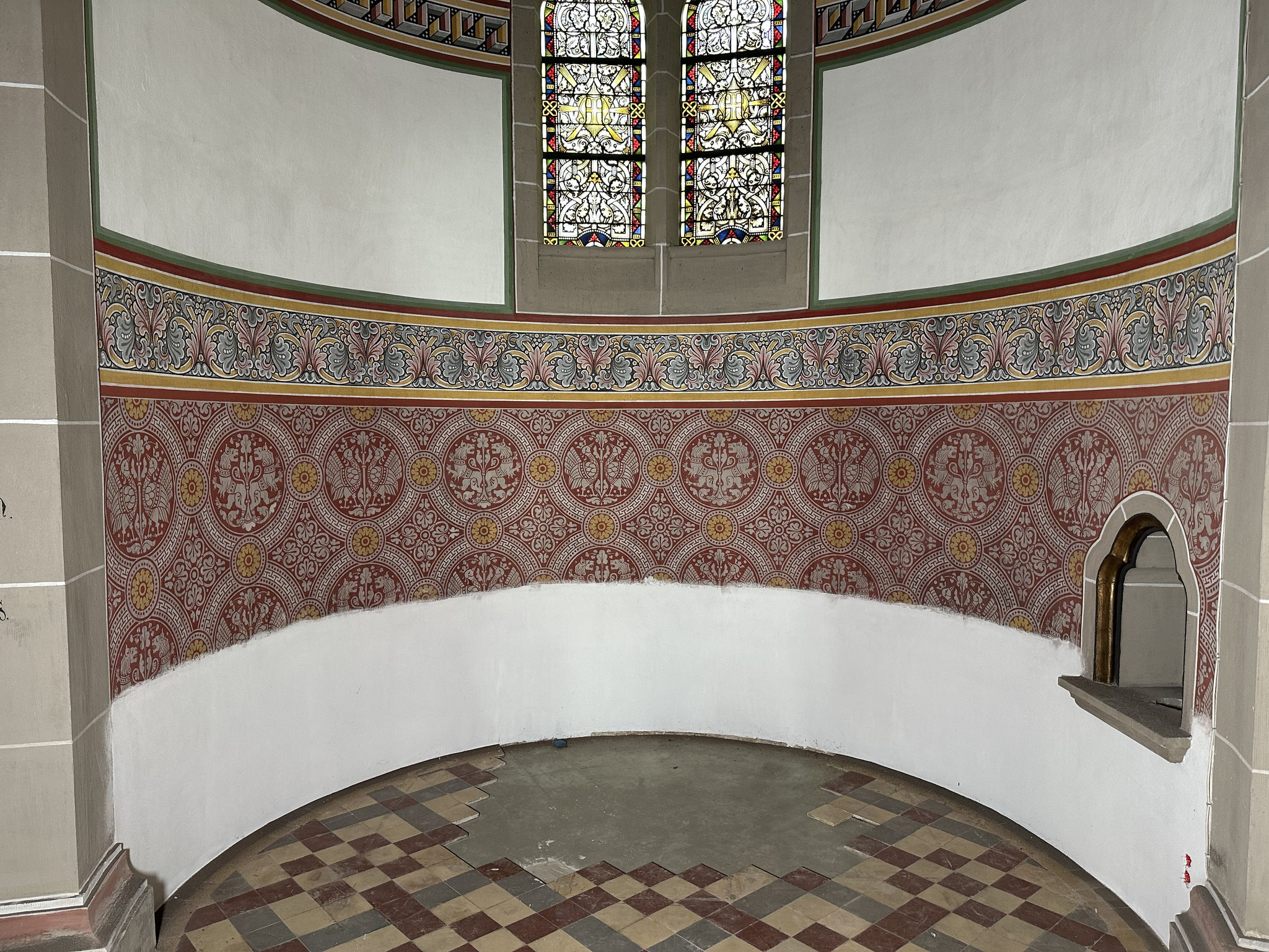 Vorzustand Rosenkranzkirche