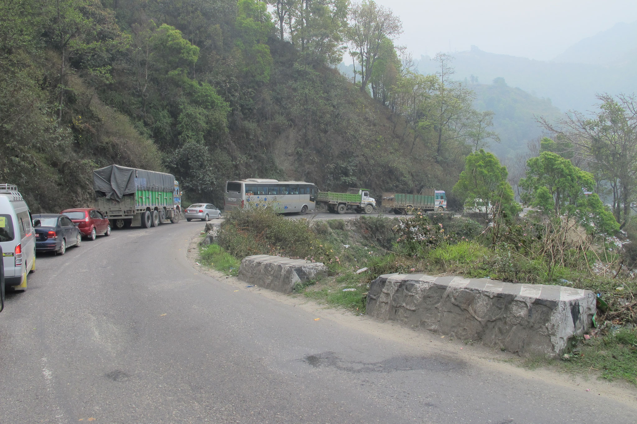 auf dem Weg nach Chitwan