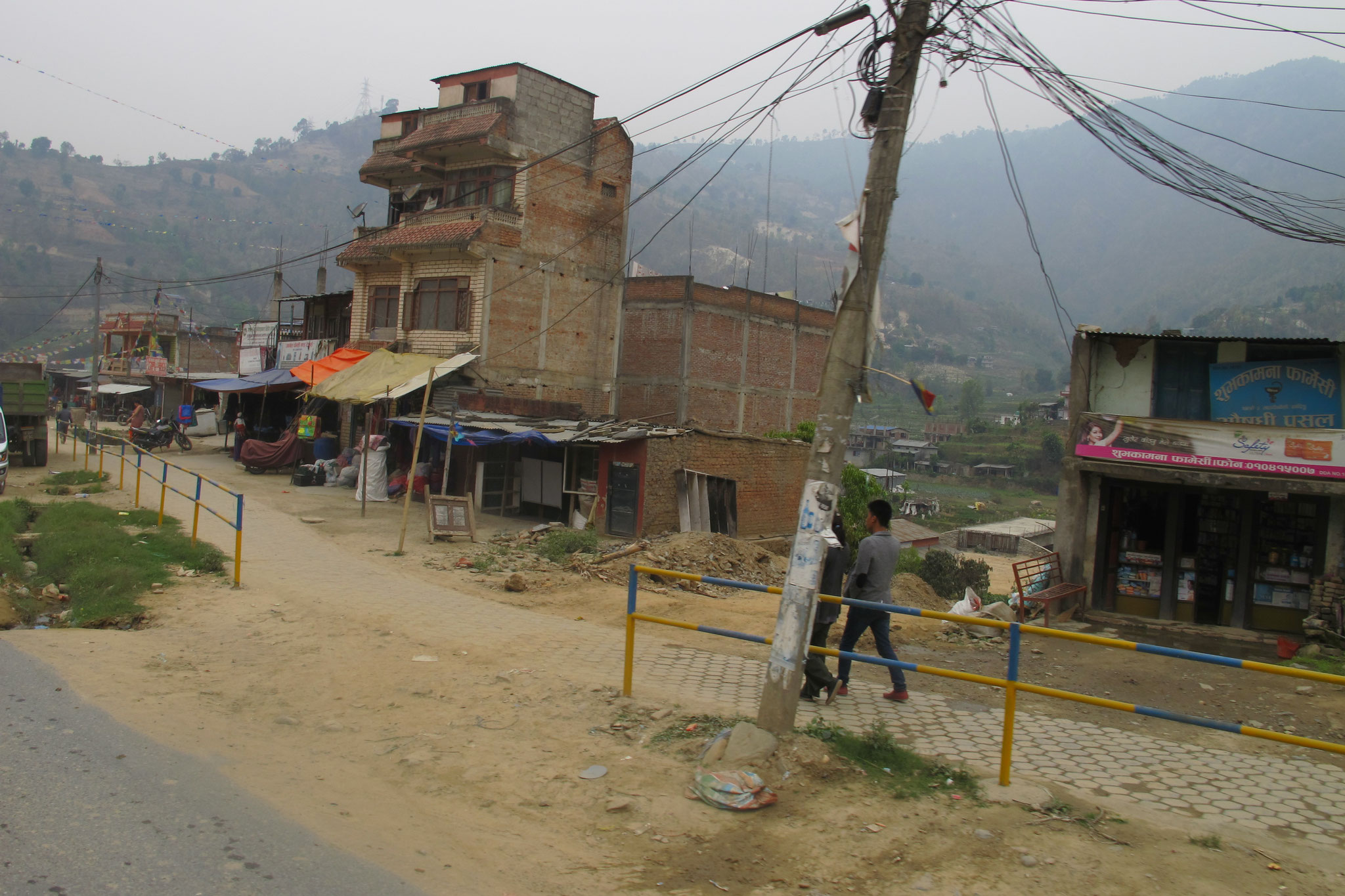 auf dem Weg nach Chitwan