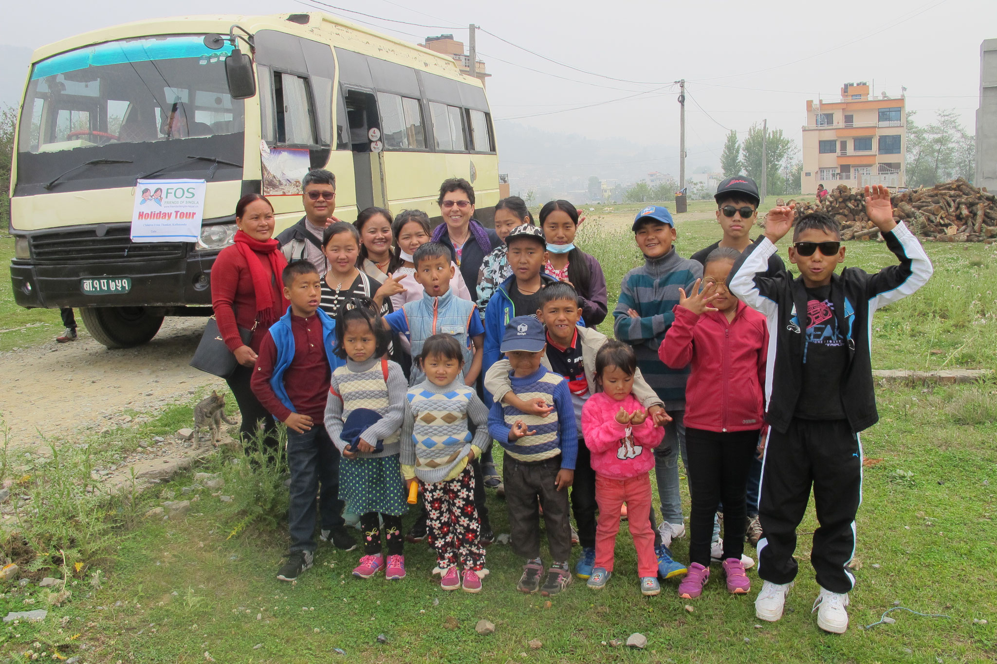 auf dem Weg nach Chitwan