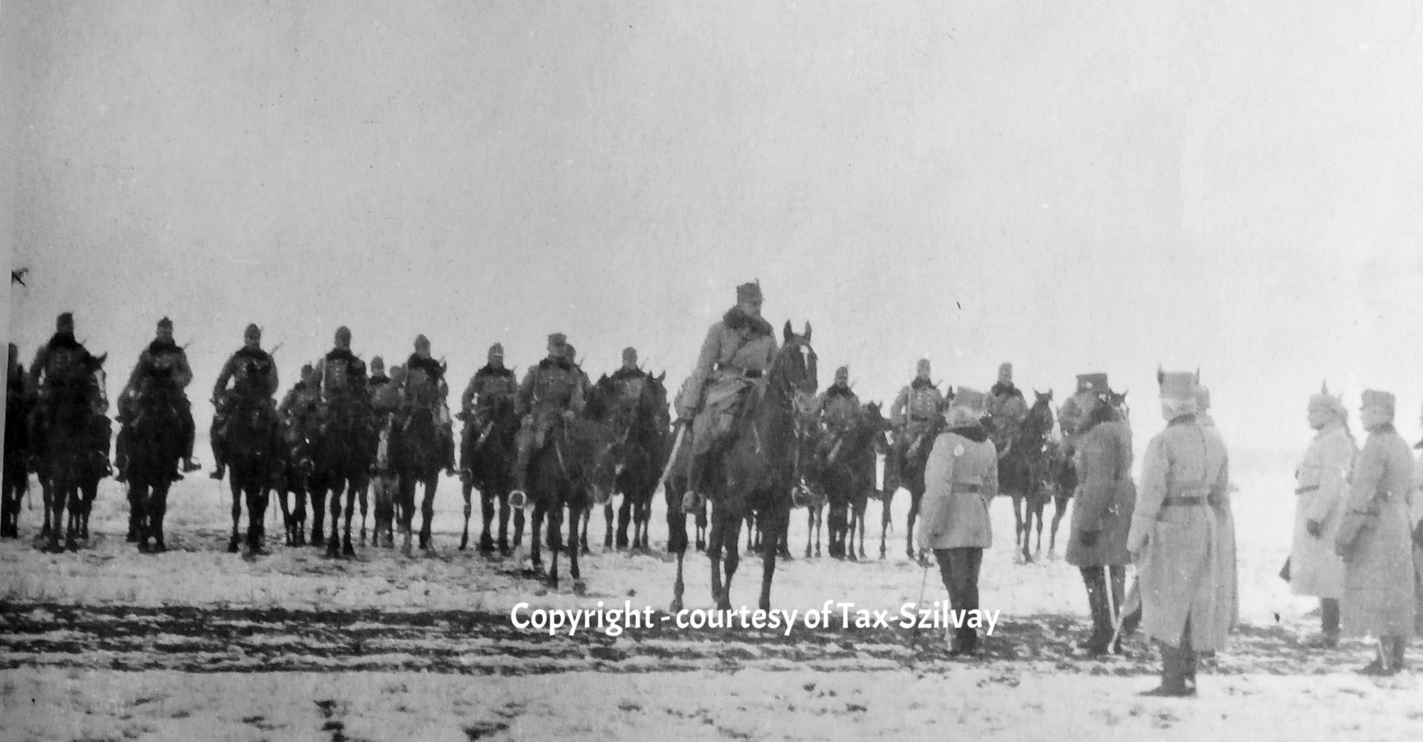 05. März 1916 Besichtigung Armeekdt Erzherzog Friedrich bei Goloby