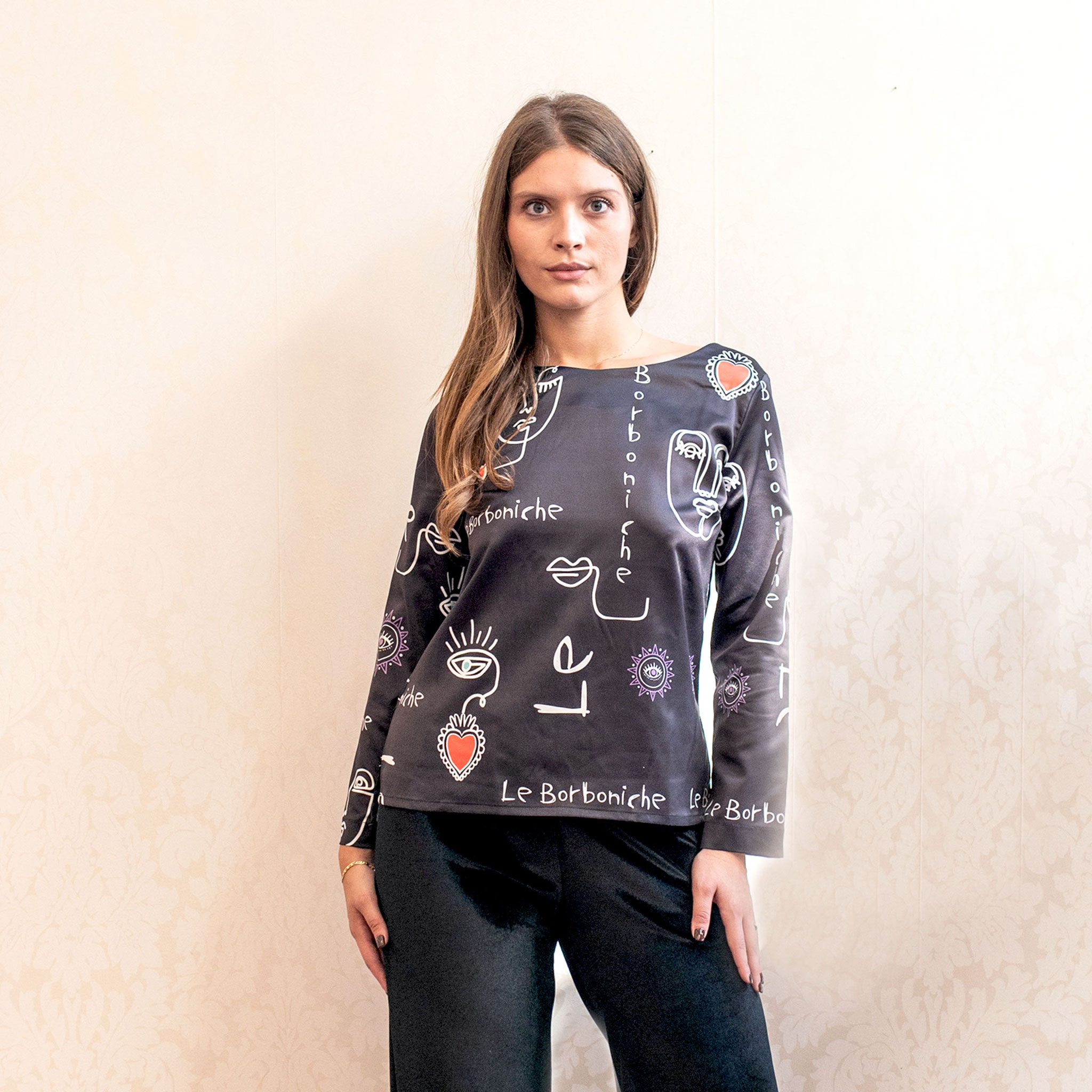 Blusa Classy Black Face 79,00 €