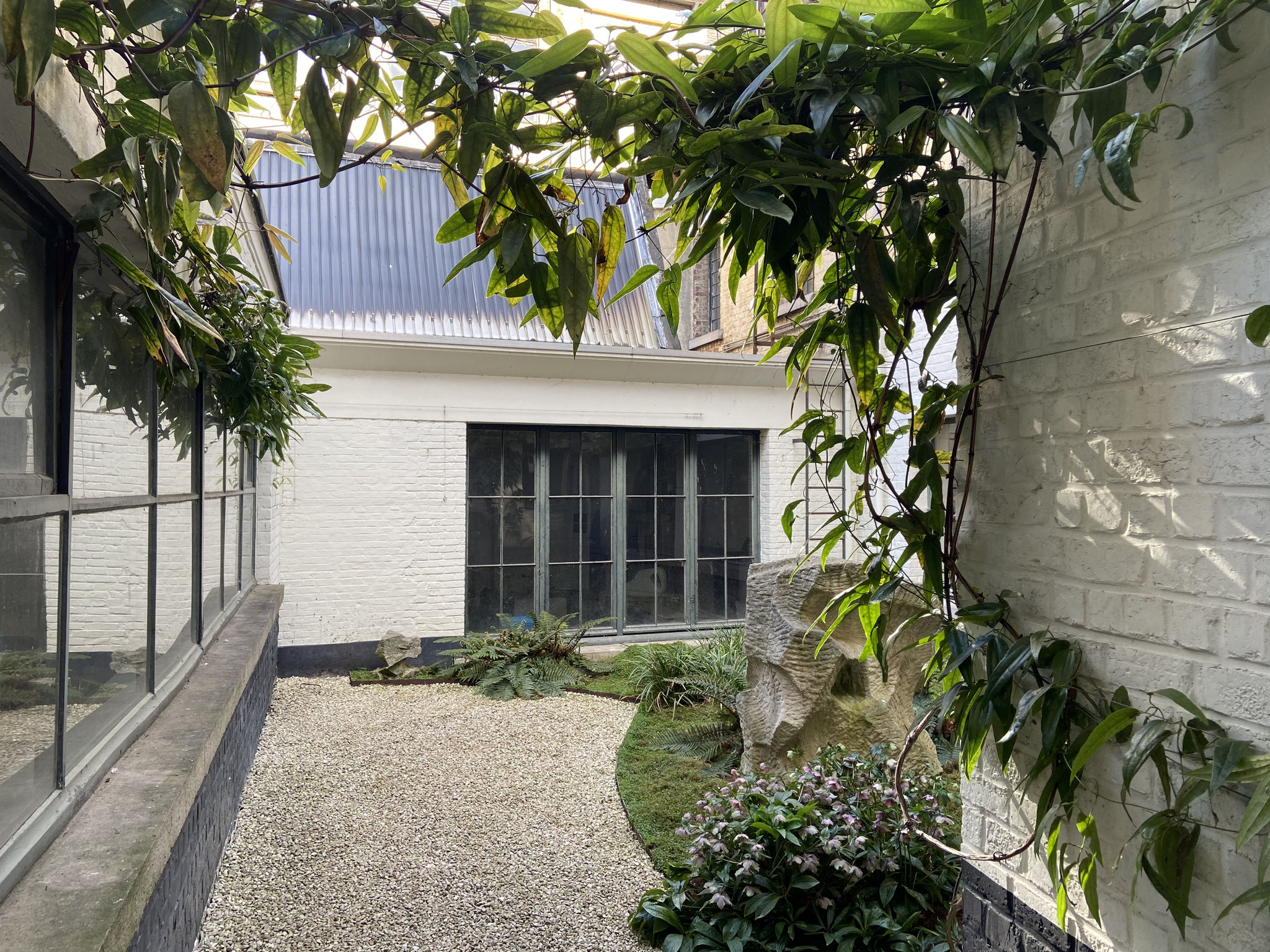 Cour de 60m2 - Style japonais - Année 6. Amenagement jardin Bruxelles