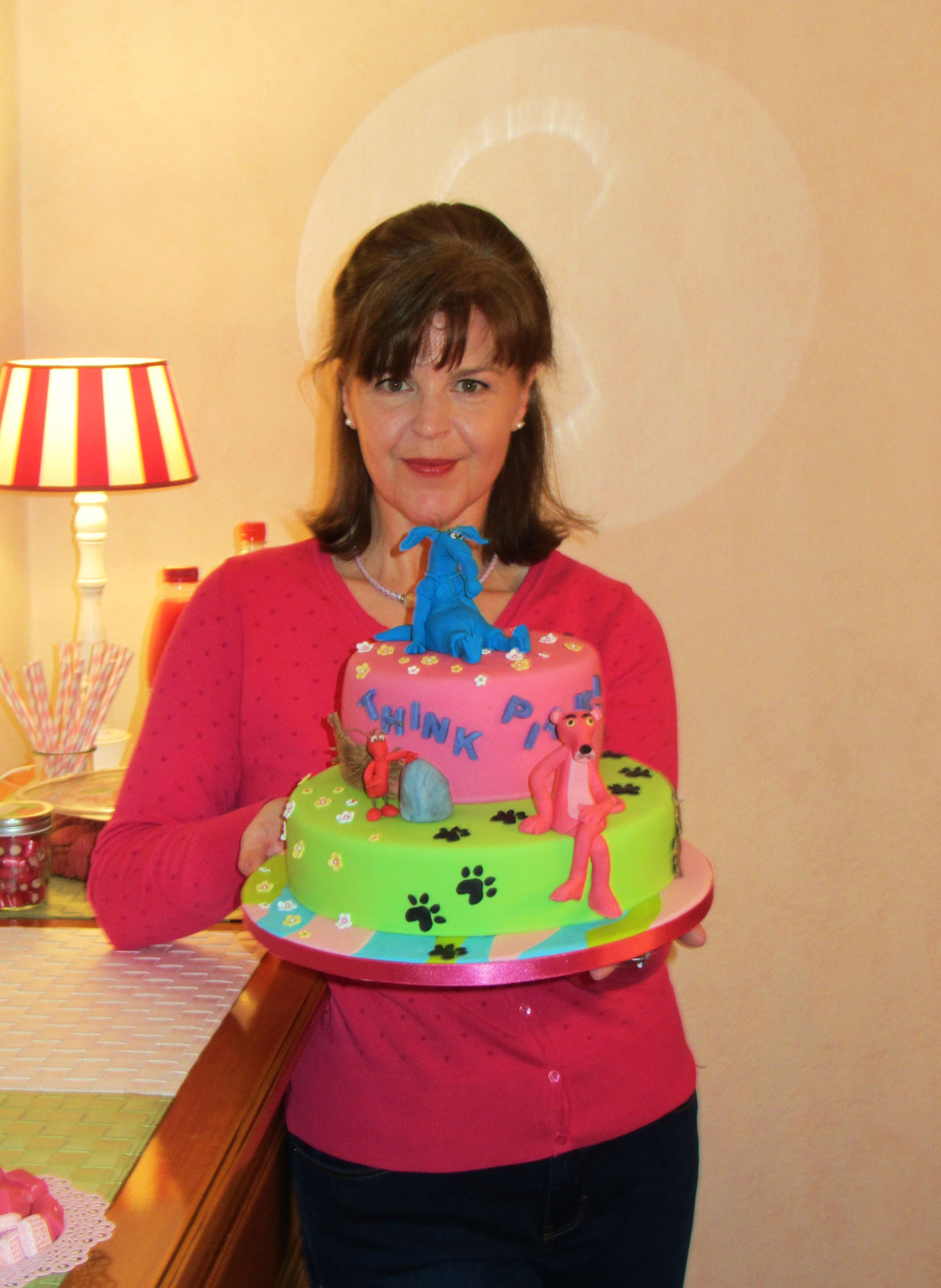 Meine Thinkpinktorte und ich