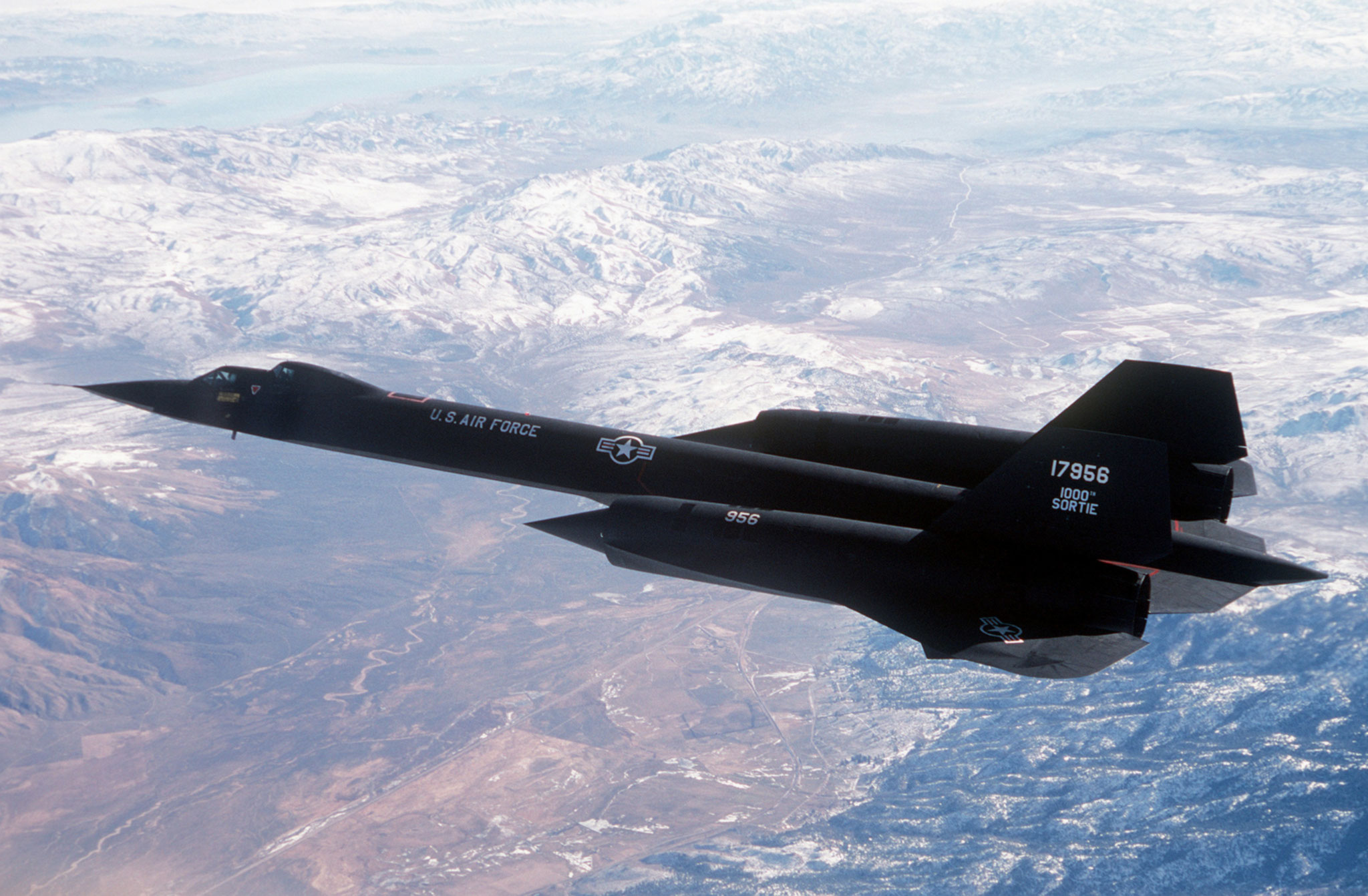 Lockheed SR-71B Blackbird - entraînement 