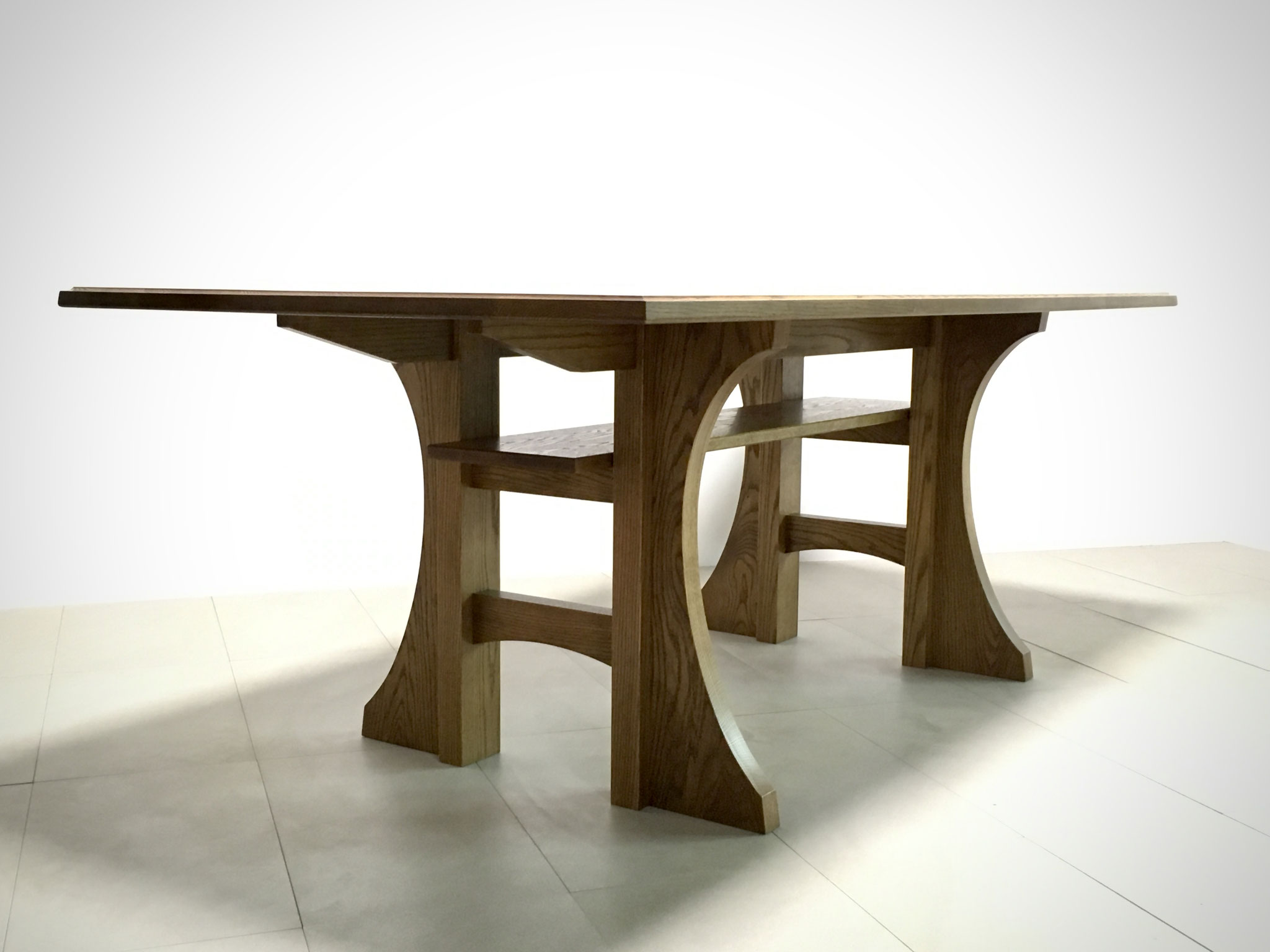 オーク ダイニングテーブル 横浜の蓮華草元町工房