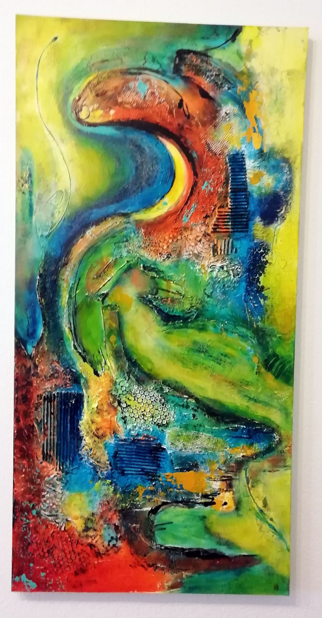 Schlange (70x140x4) - VERKAUFT