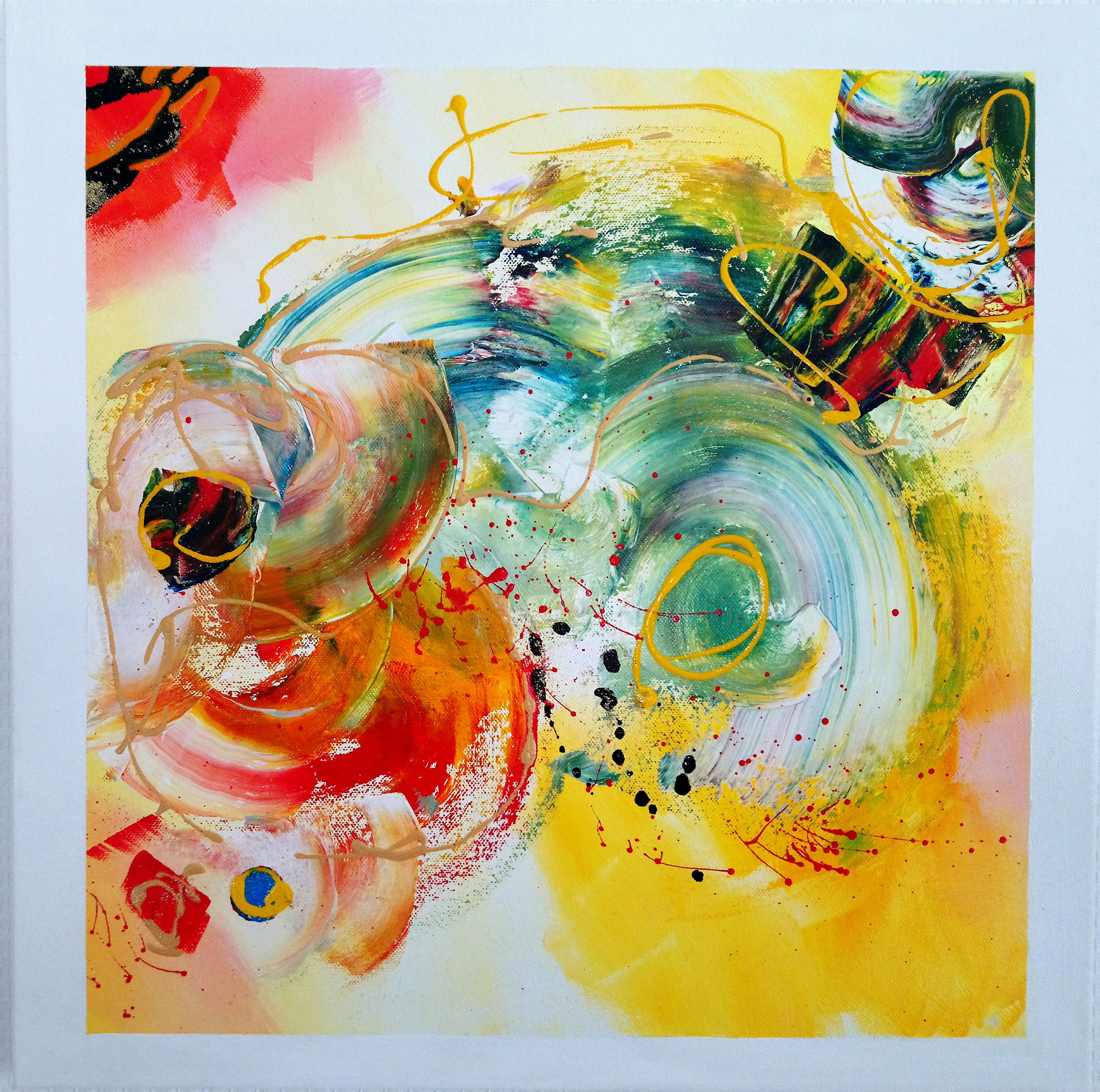 Zirkus (50x50x1,5) - VERKAUFT